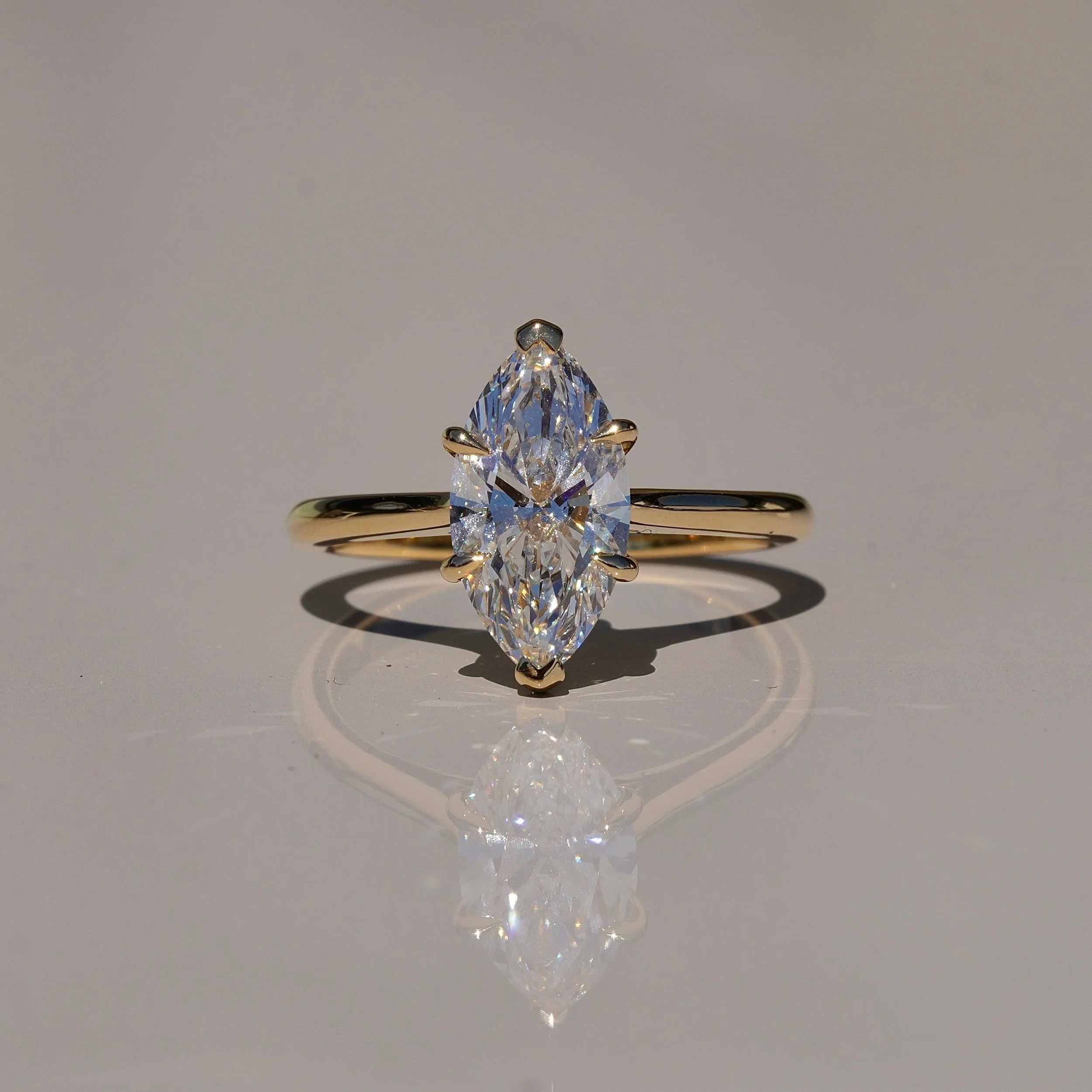 marquise-diamond-2carat-solitaire-18ct-yellow-gold-eighty8diamonds-front-view