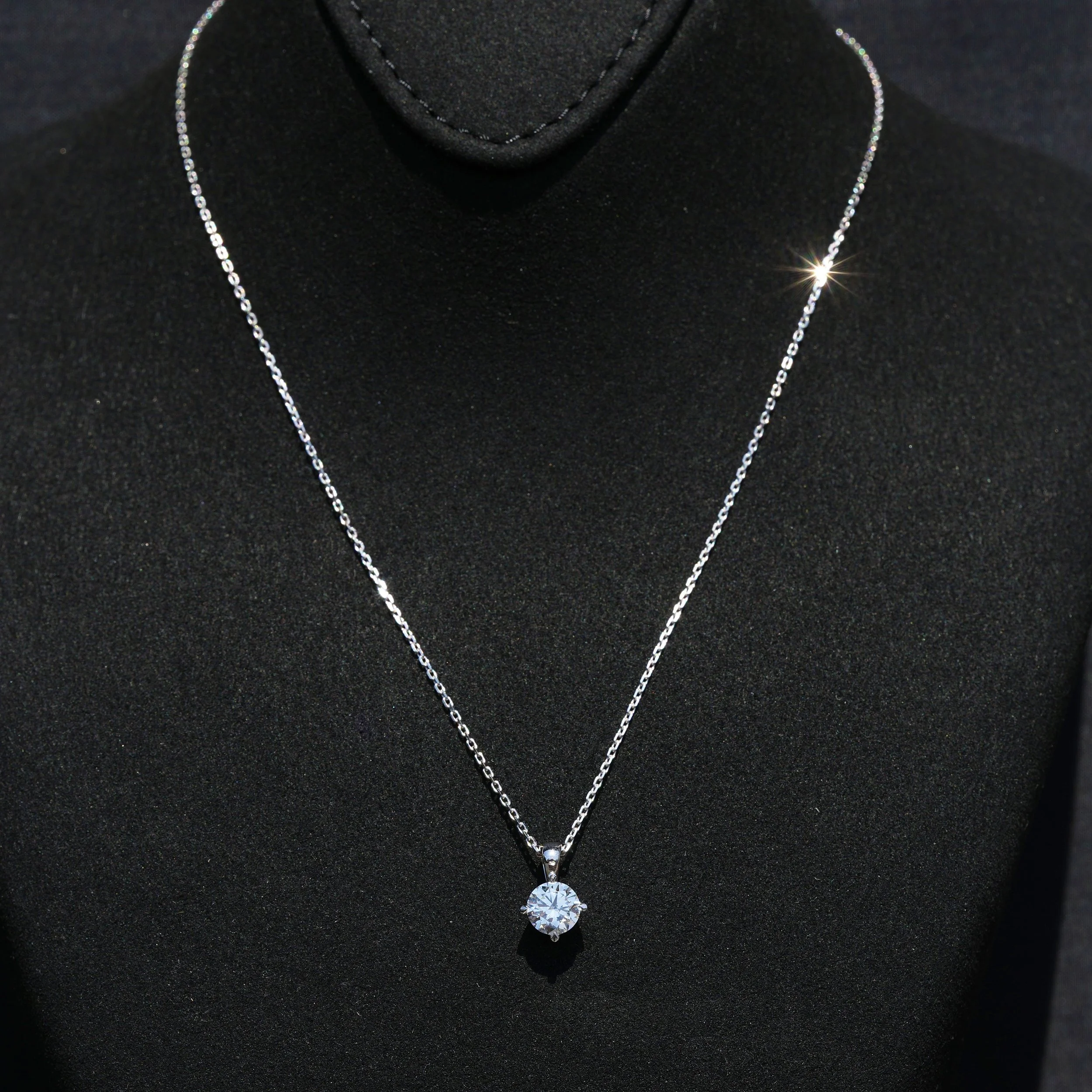 Diamond Solitaire Pendant 1.00 ct