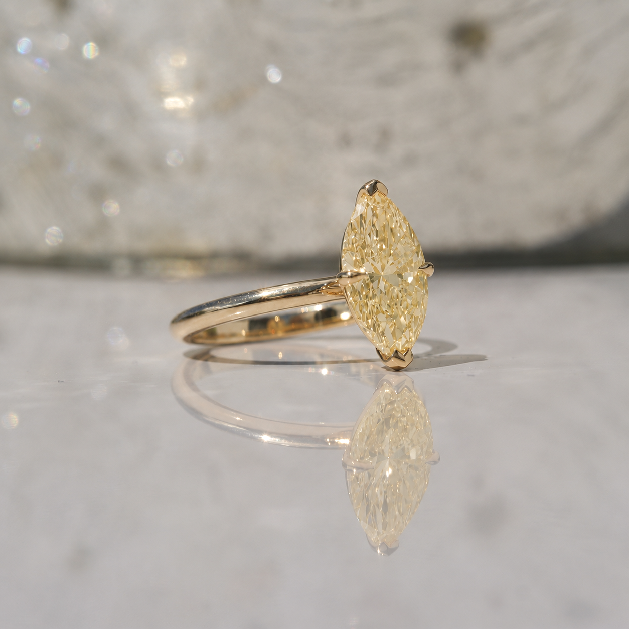 marquise-fancy-intense-yellow-diamond-2carat-solitaire-18ct-yellow-gold-eighty8diamonds-side-view