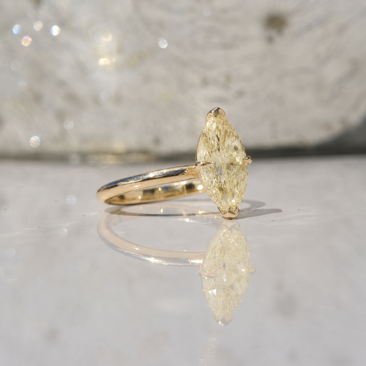 marquise-fancy-yellow-diamond-2carat-solitaire-18ct-yellow-gold-eighty8diamonds-side-view