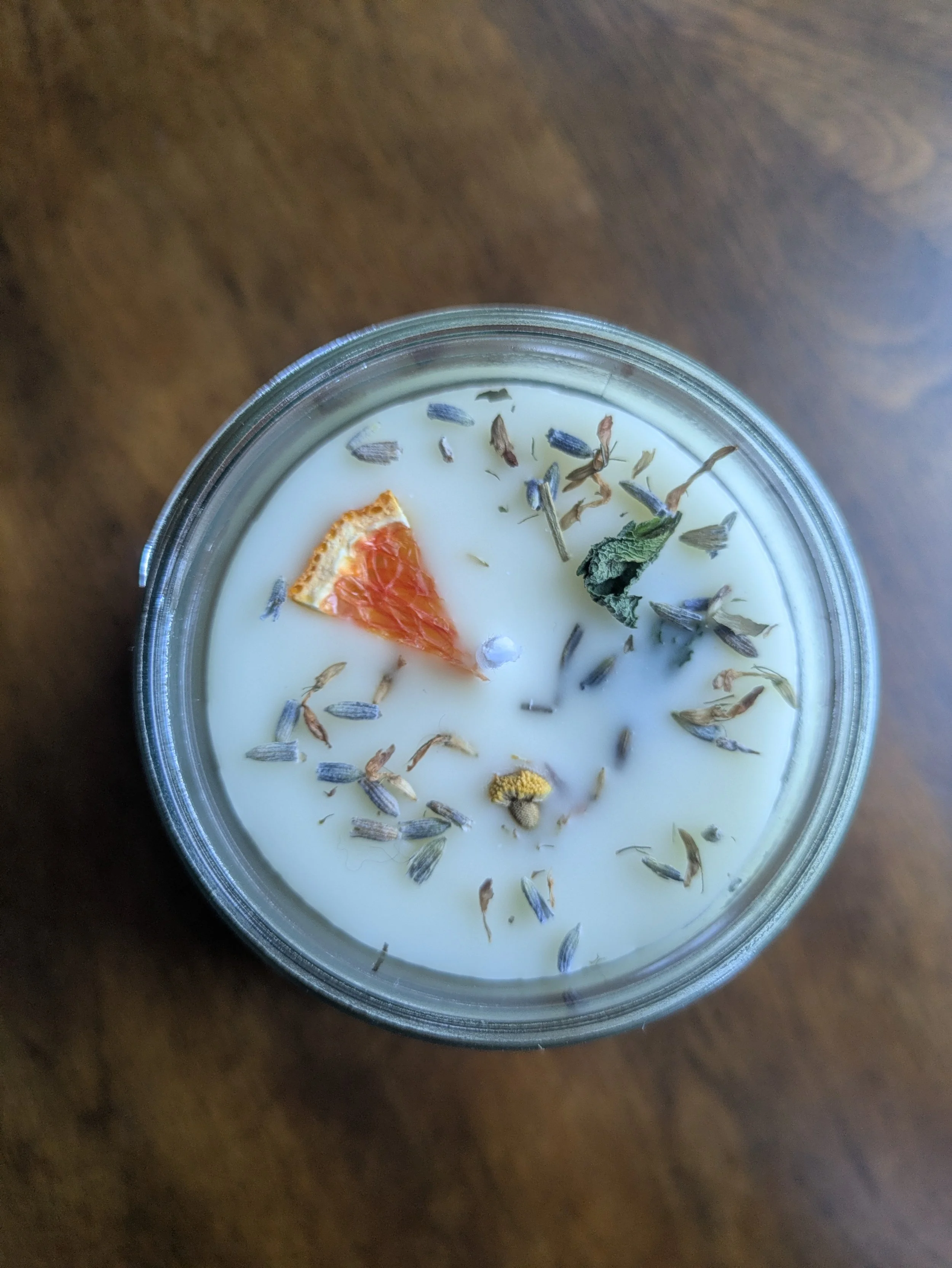 Ostara Spell candle