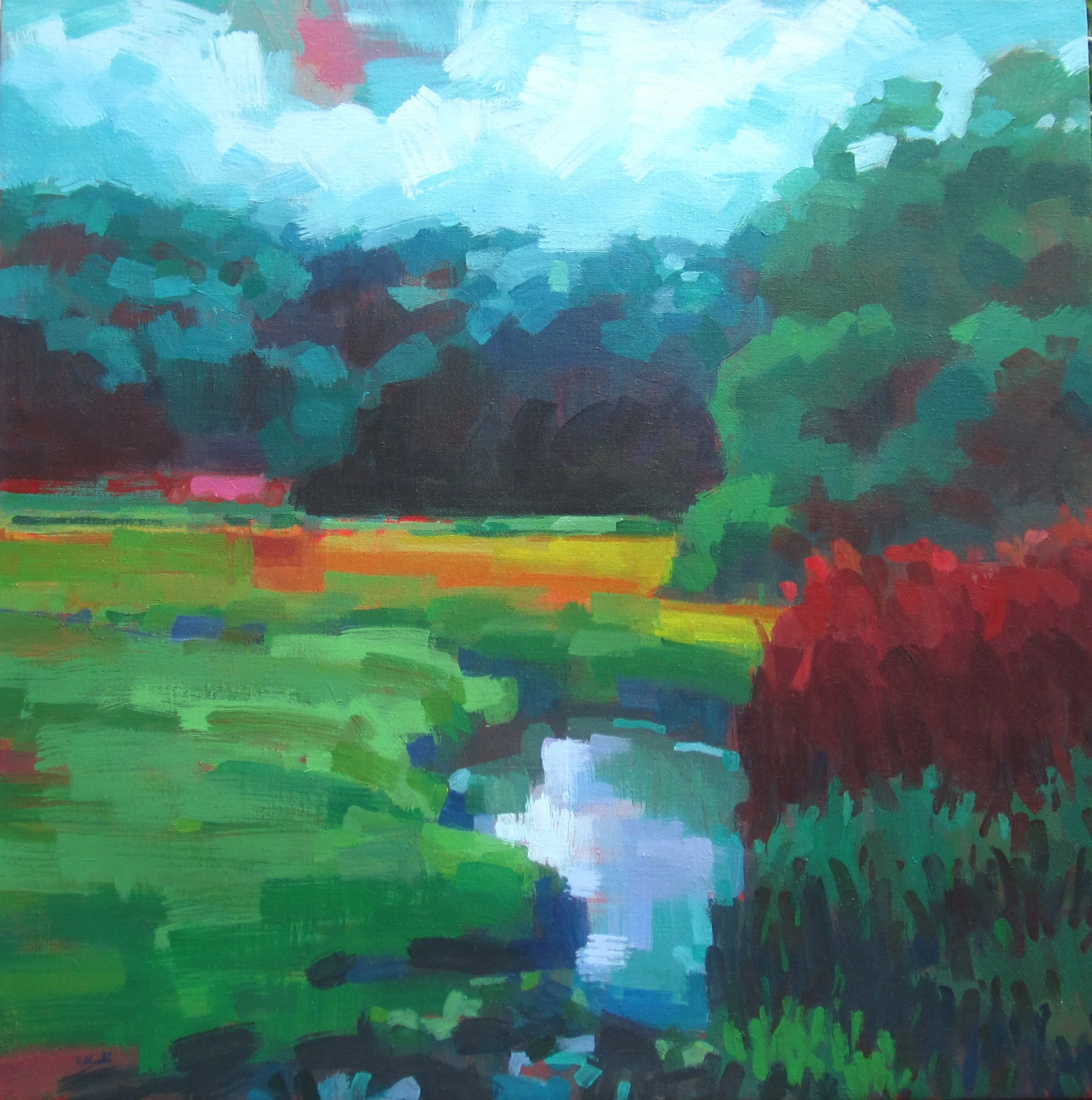 Rising Tide 32 x 32 $1400