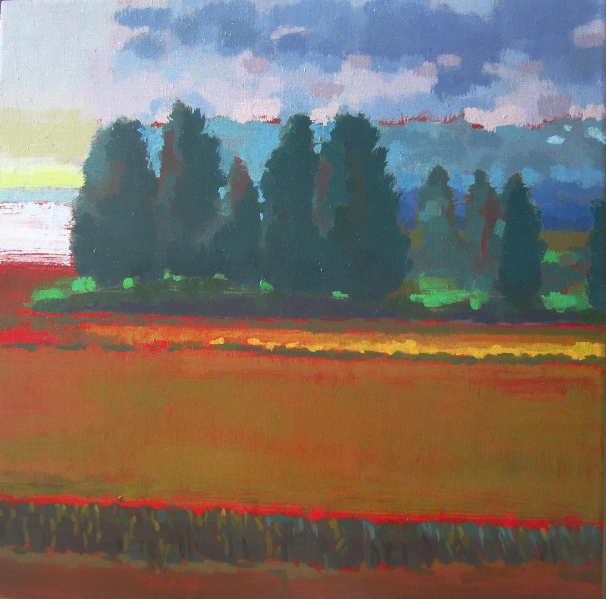 Autumn Marsh 32 x 32 $1400