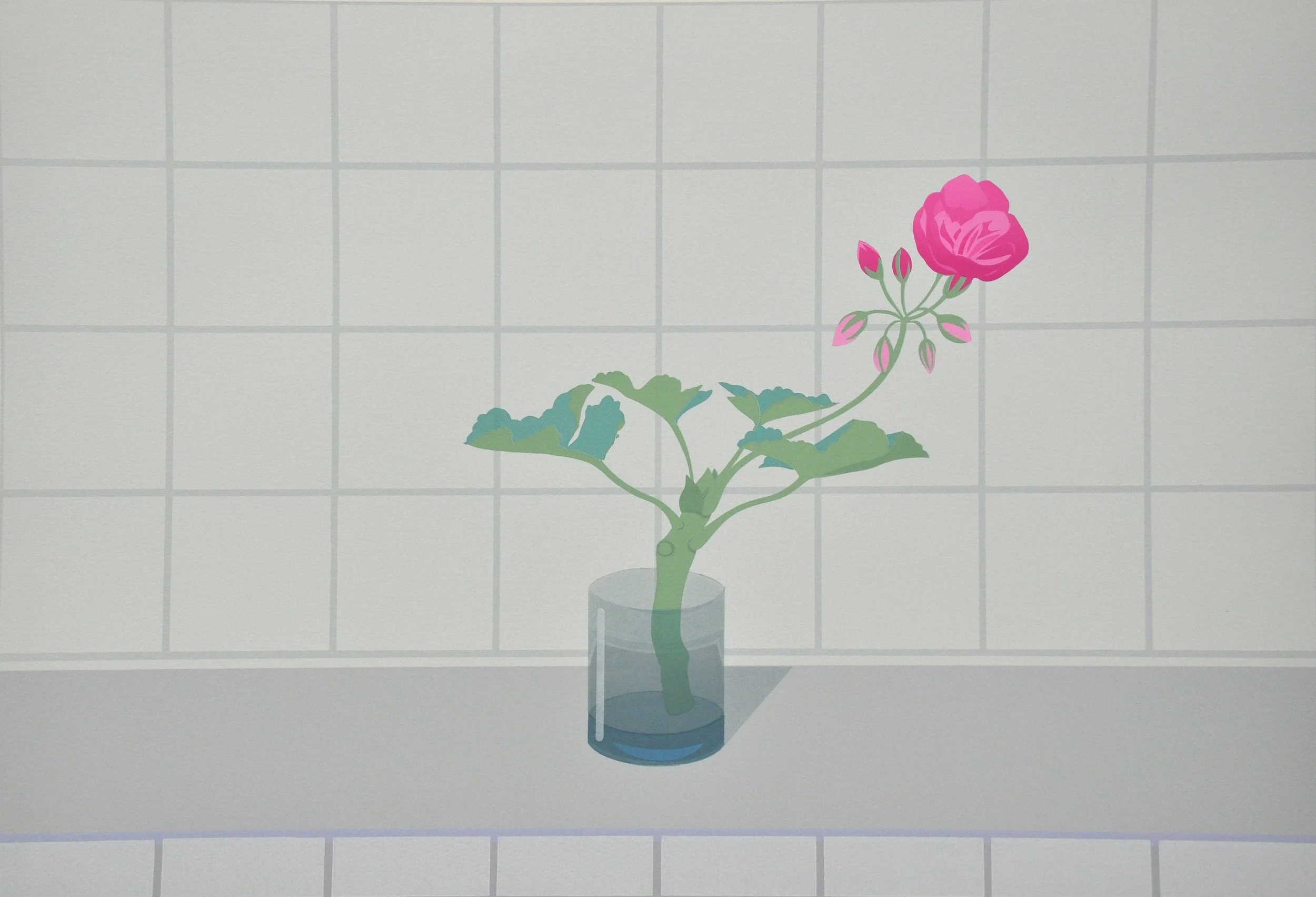 Geranium Cutting 24 x 16.5