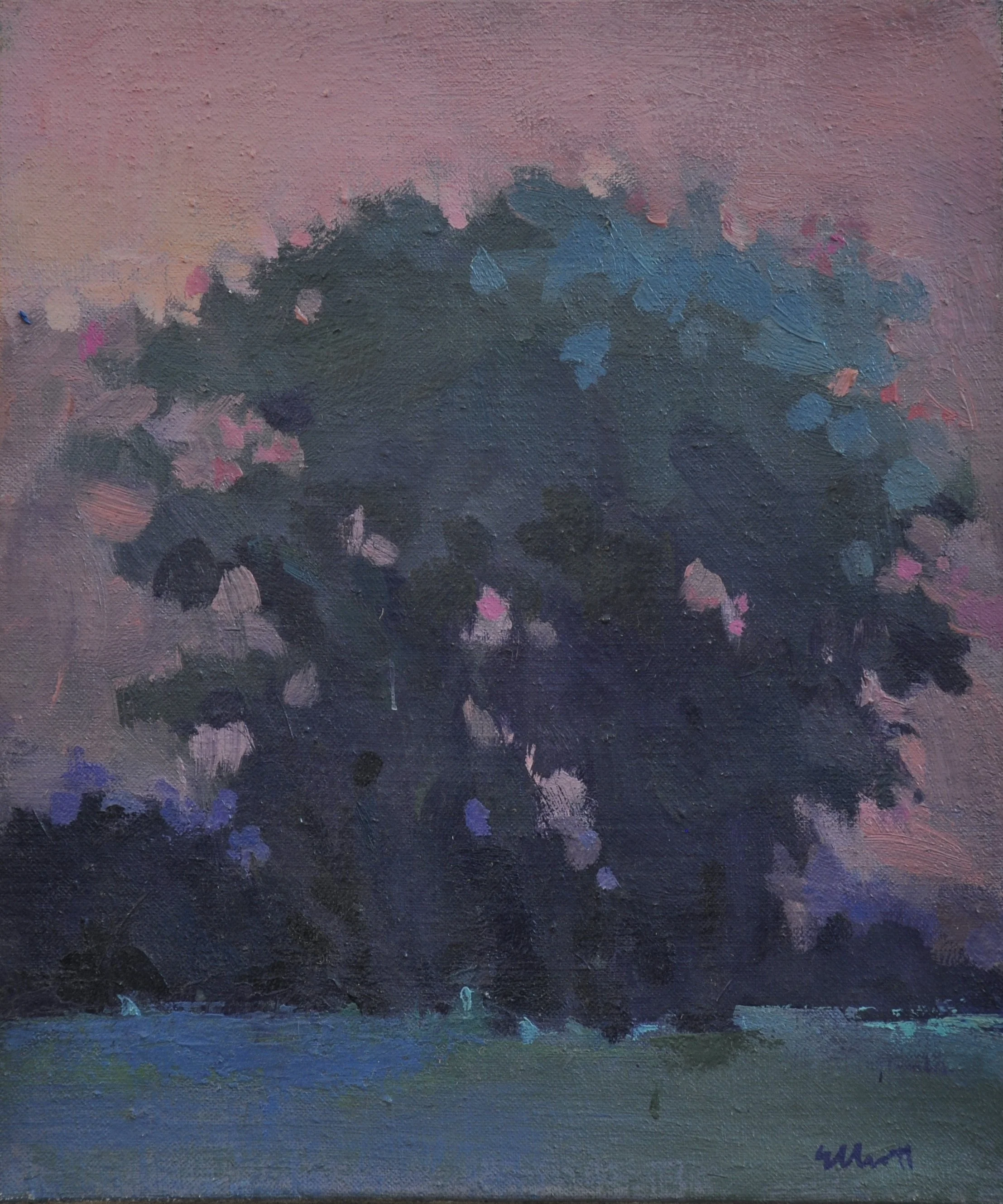 Field Evening 10 x 12 $425