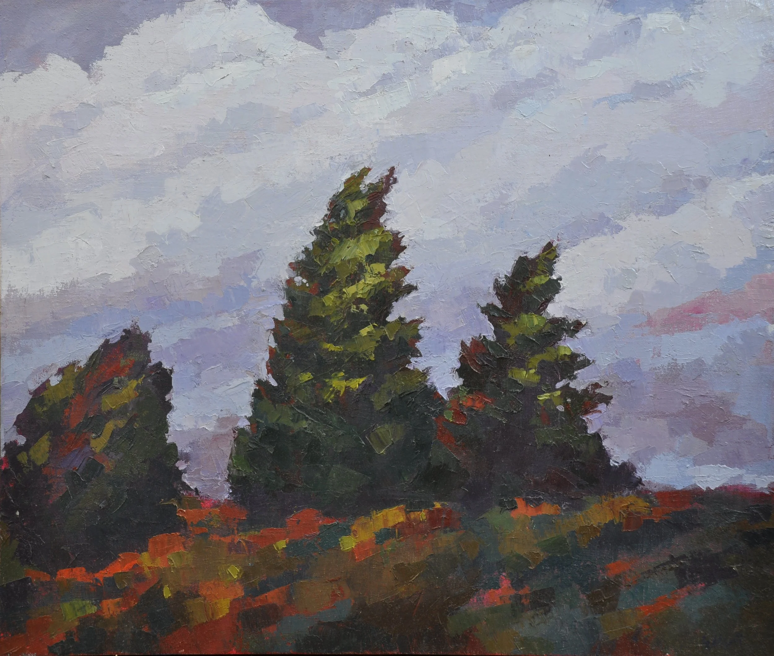 Wind Blown 26 x 22 $875