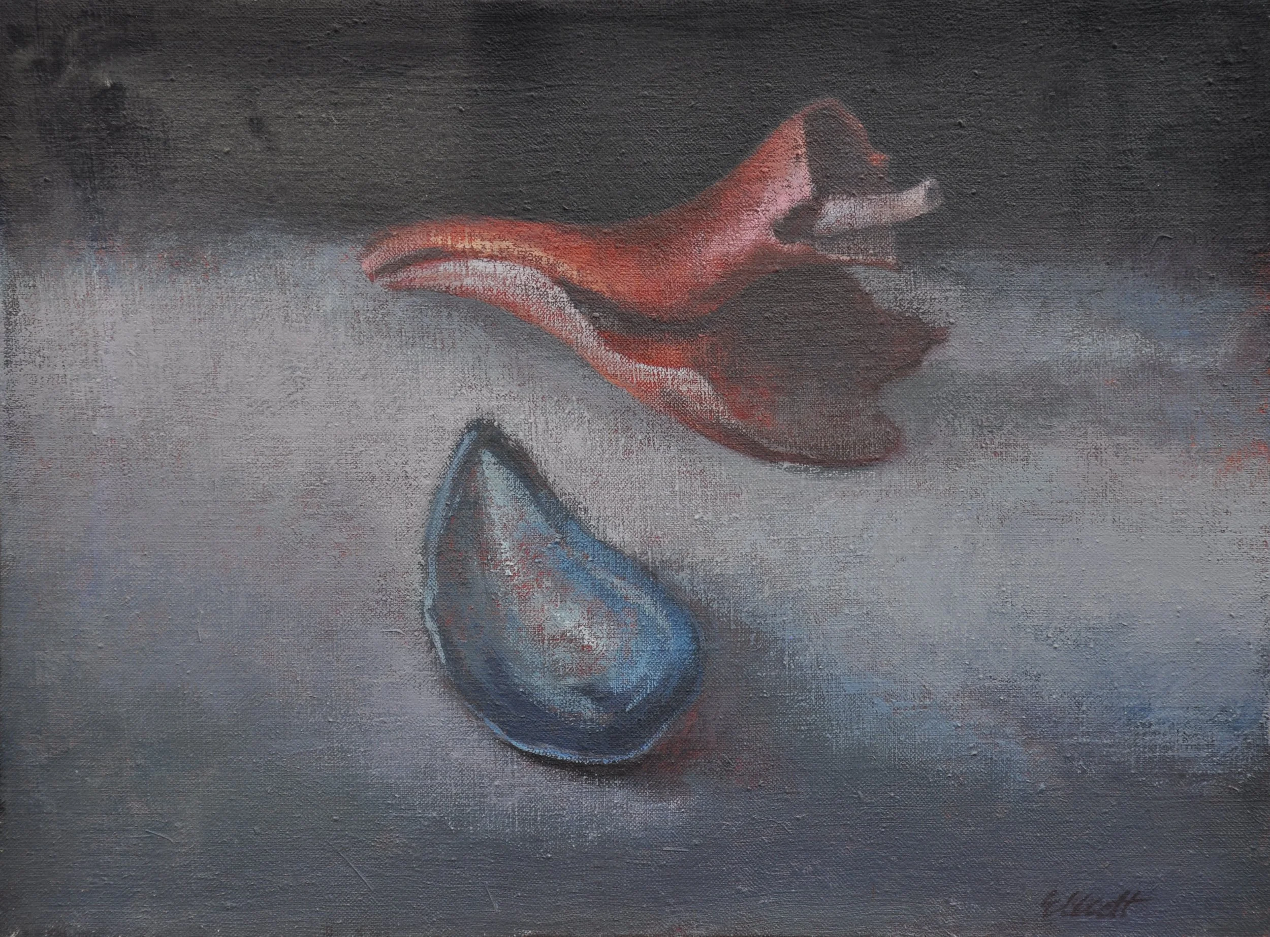 Mussel and Conch 16 x 12 $500