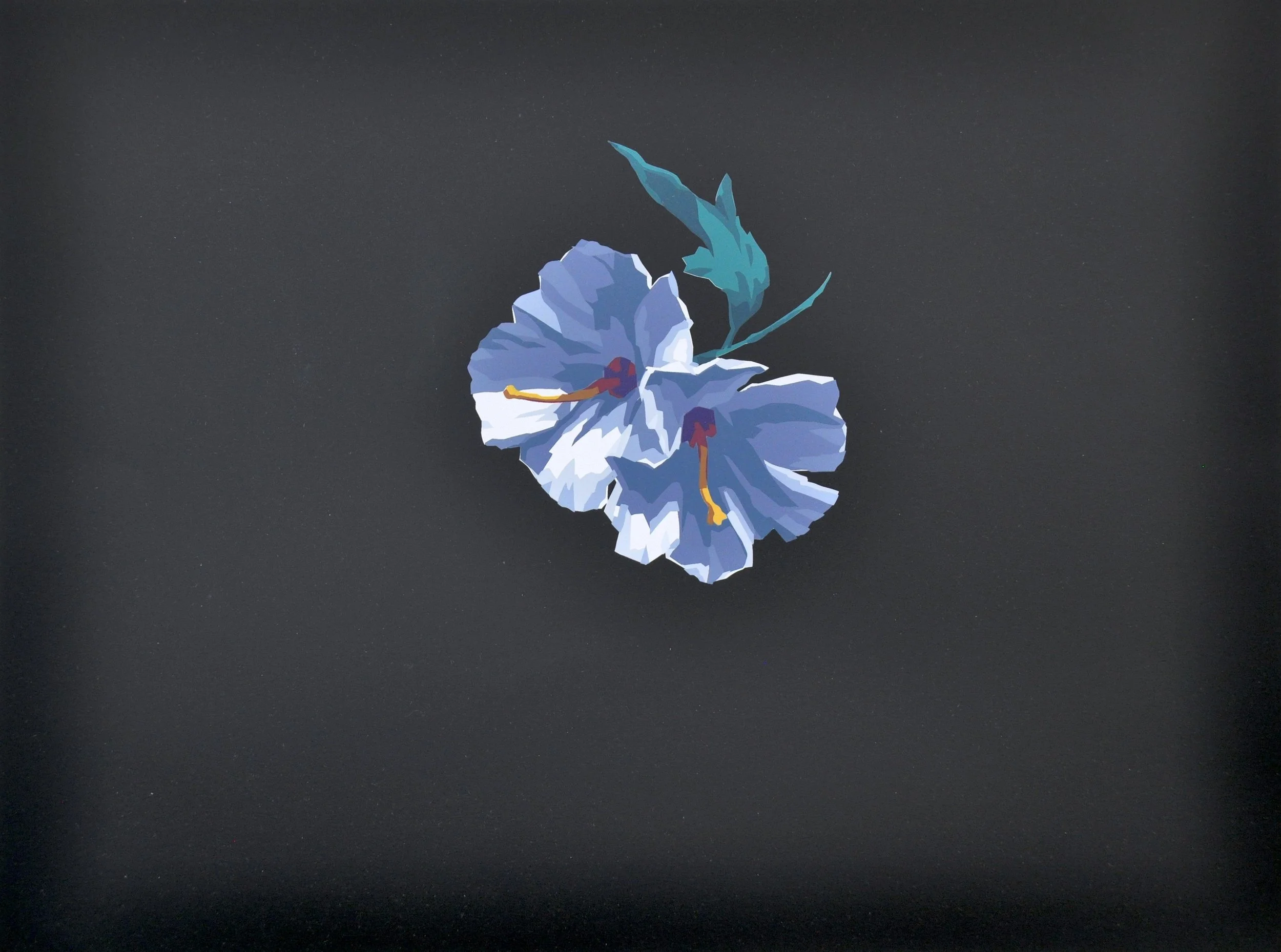 Rose of Sharon 23.5 x 17.5