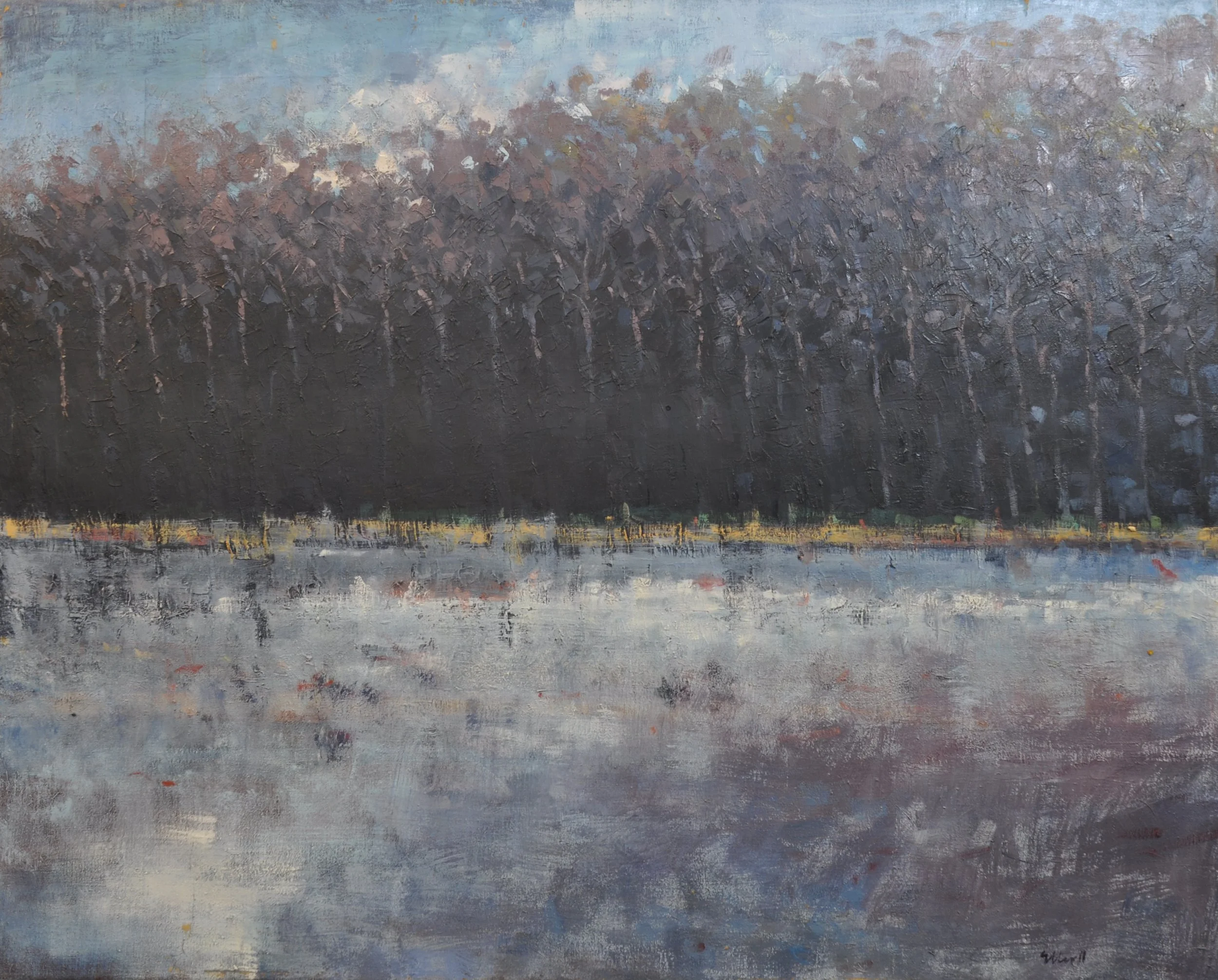 The Slocum in Winter 50 x 40 $2400