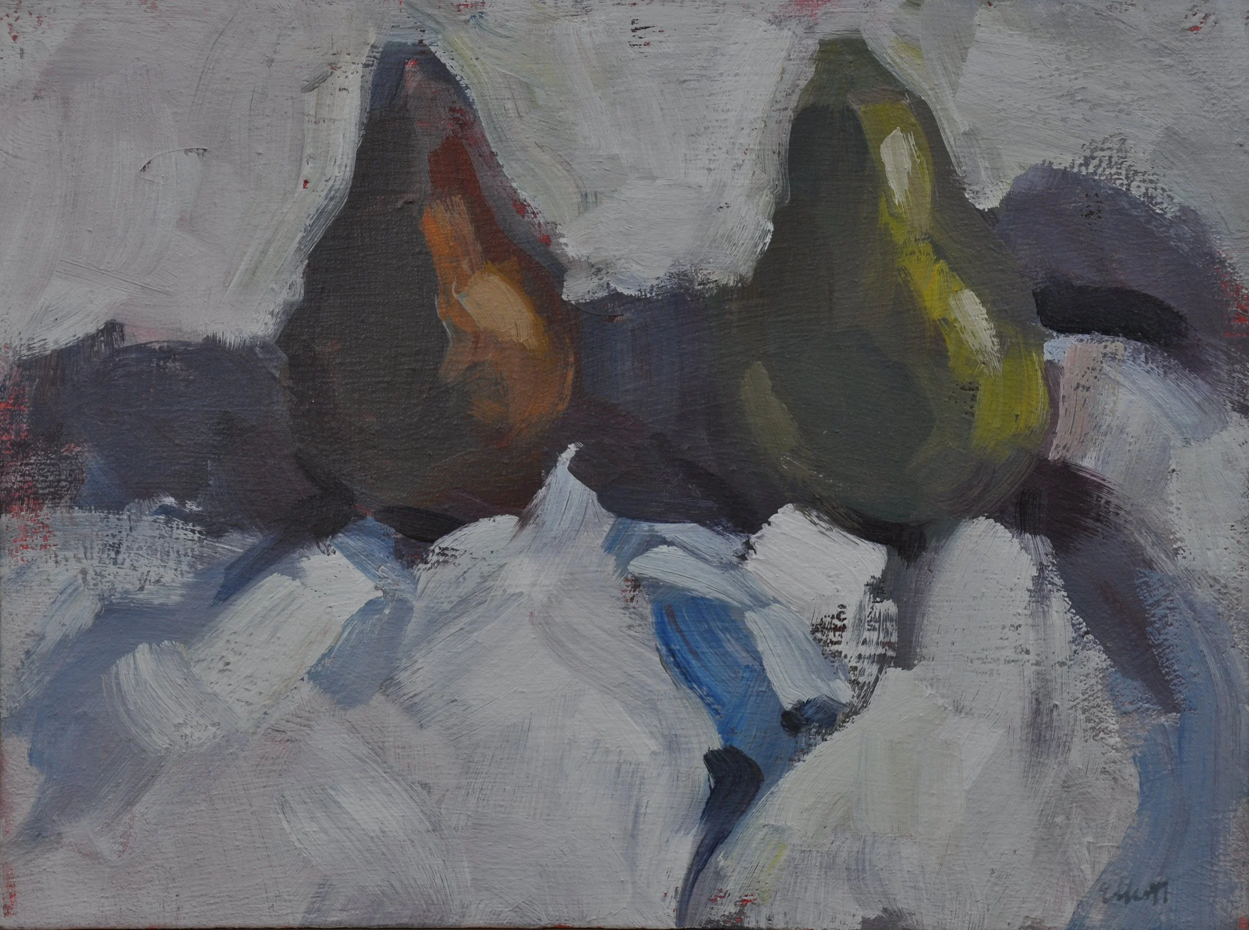 Pair of Pears 16 x 12 $500