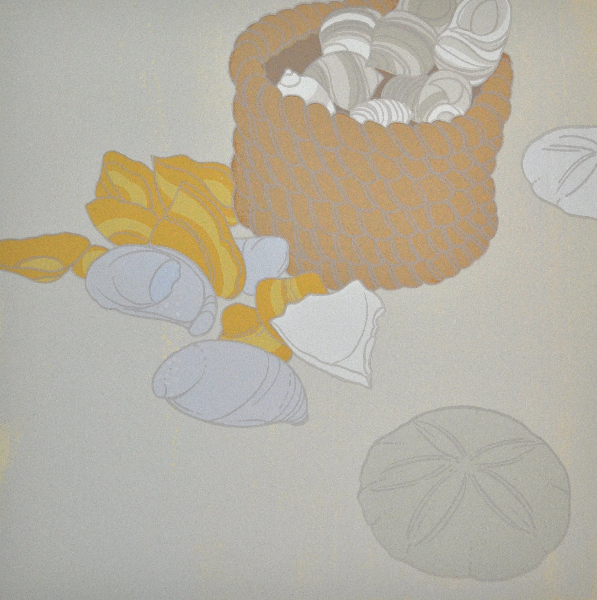 Still Life with Basket 11 x 11