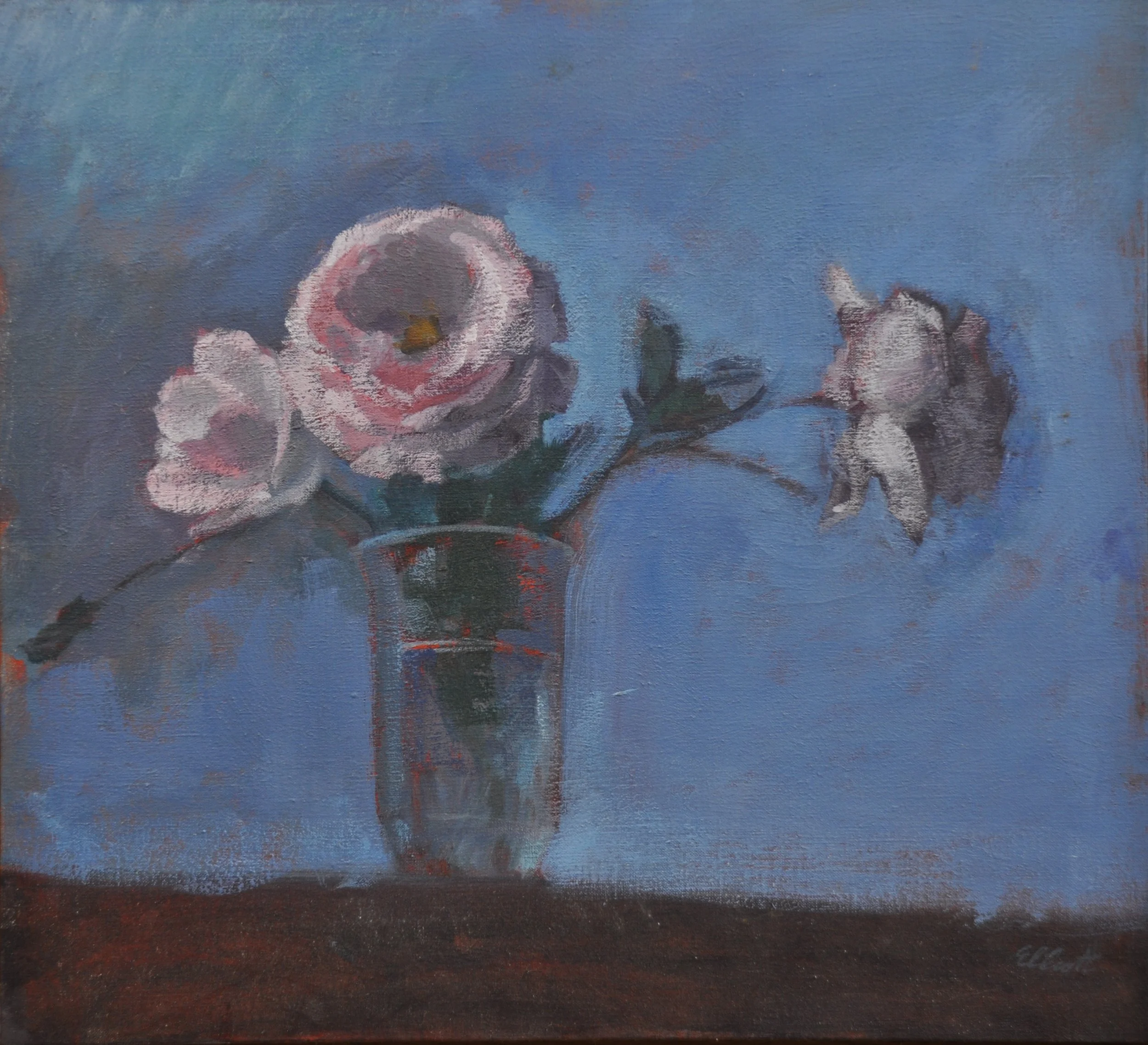 Roses and Sky 22 x 20 $775