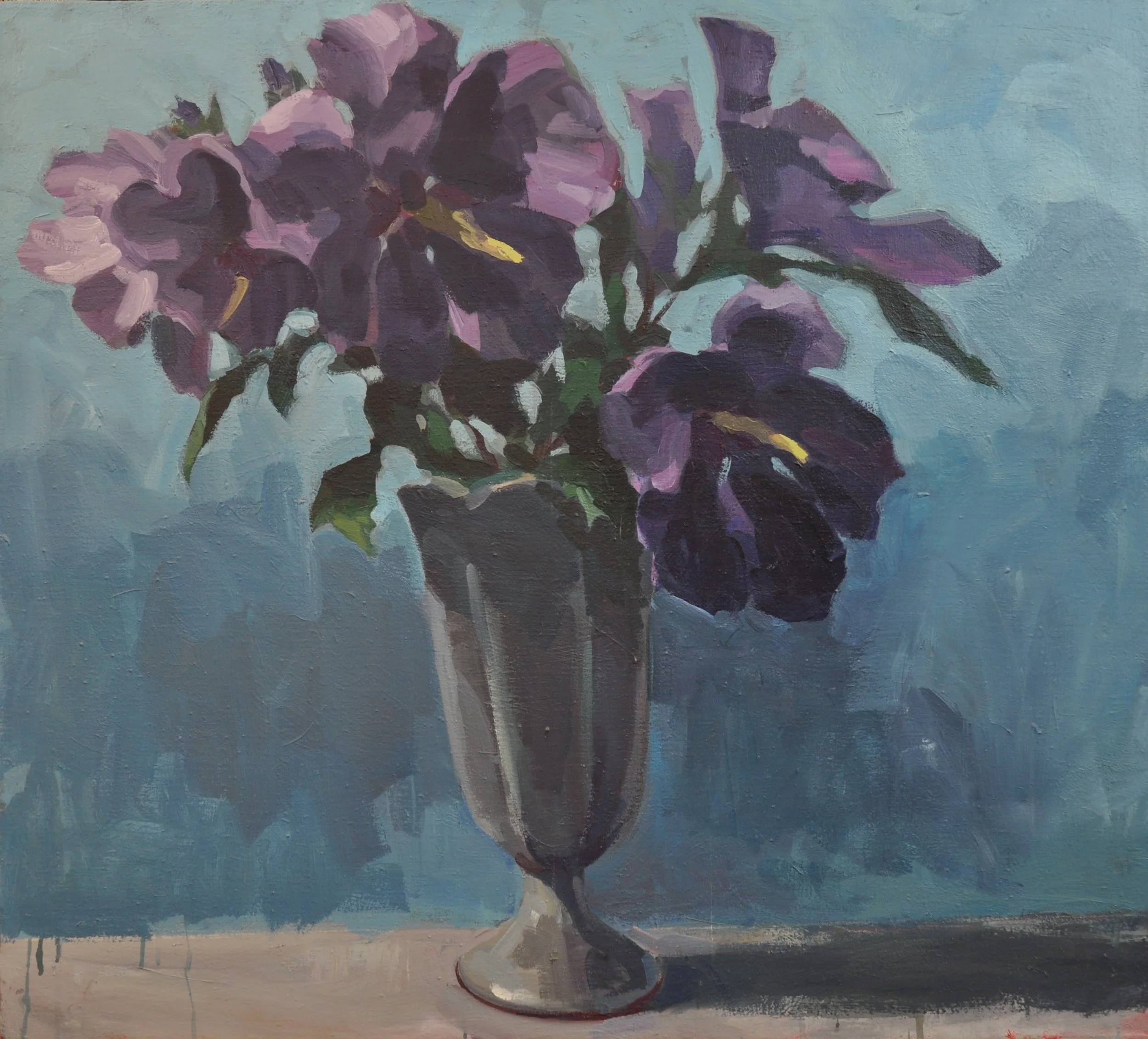 Purple Rose of Sharon 40 x 36 $1600