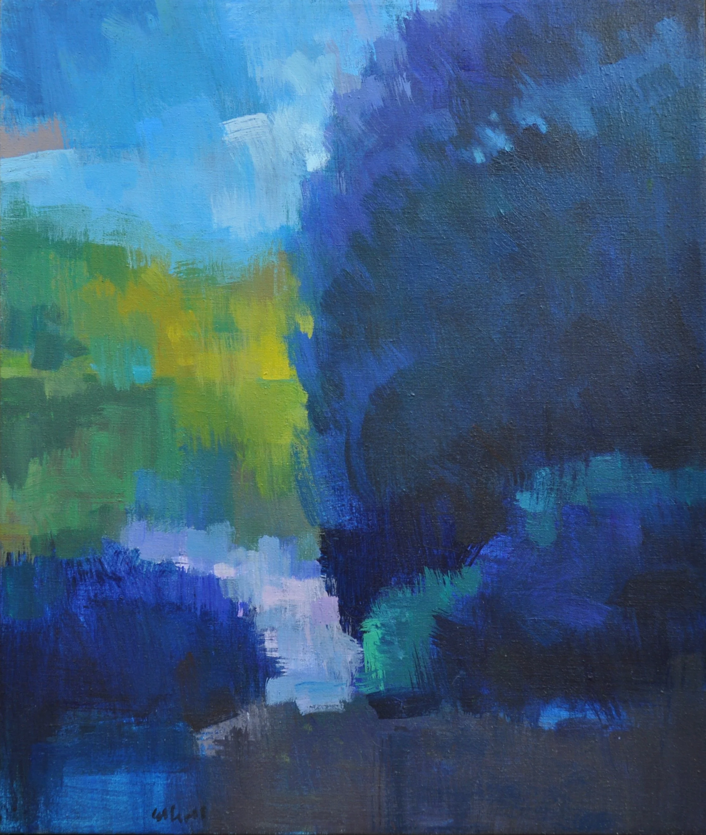 Illuminated Shore 22 x 26 $875