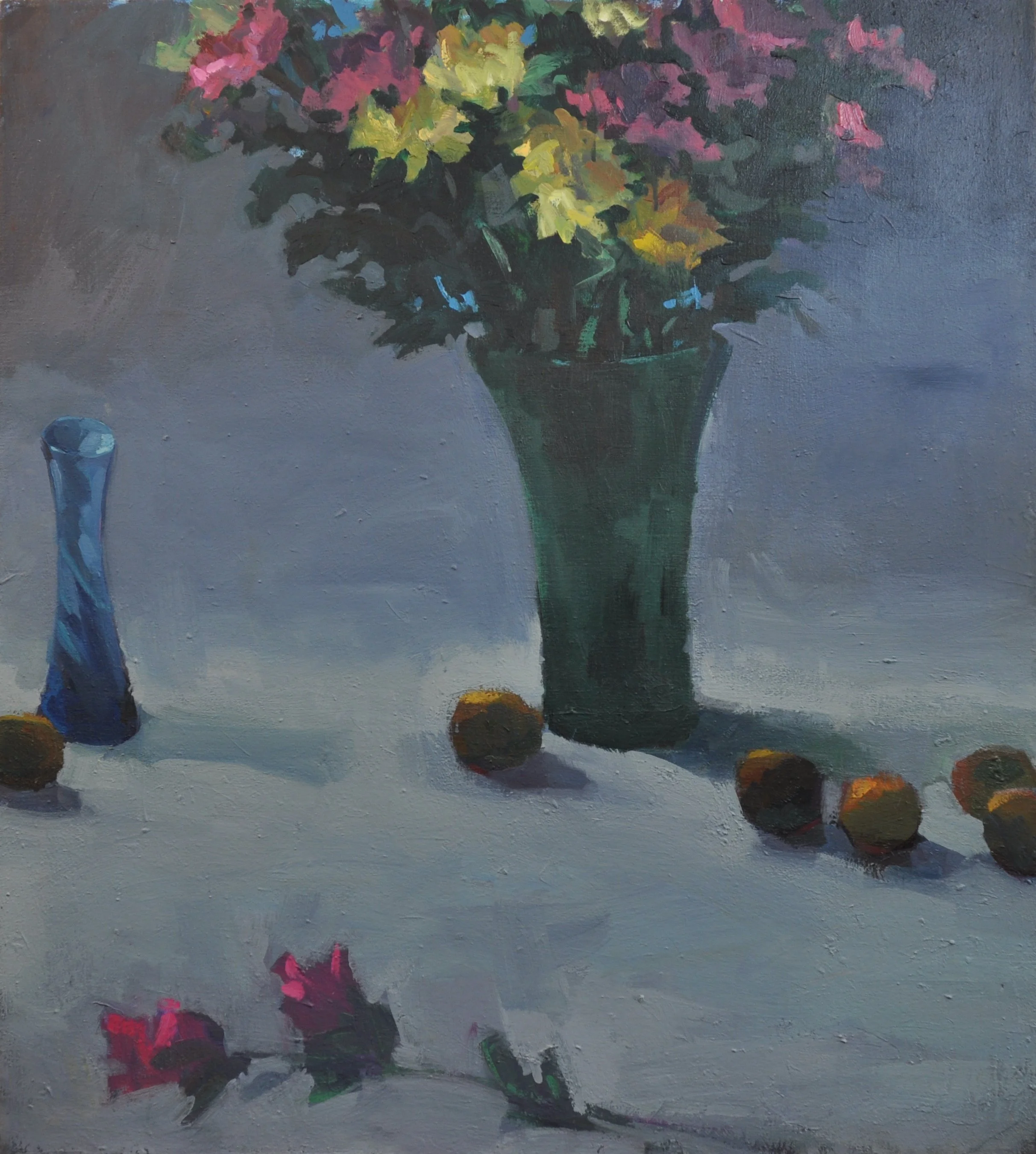 untitled (green vase) 36 x 40 $1800