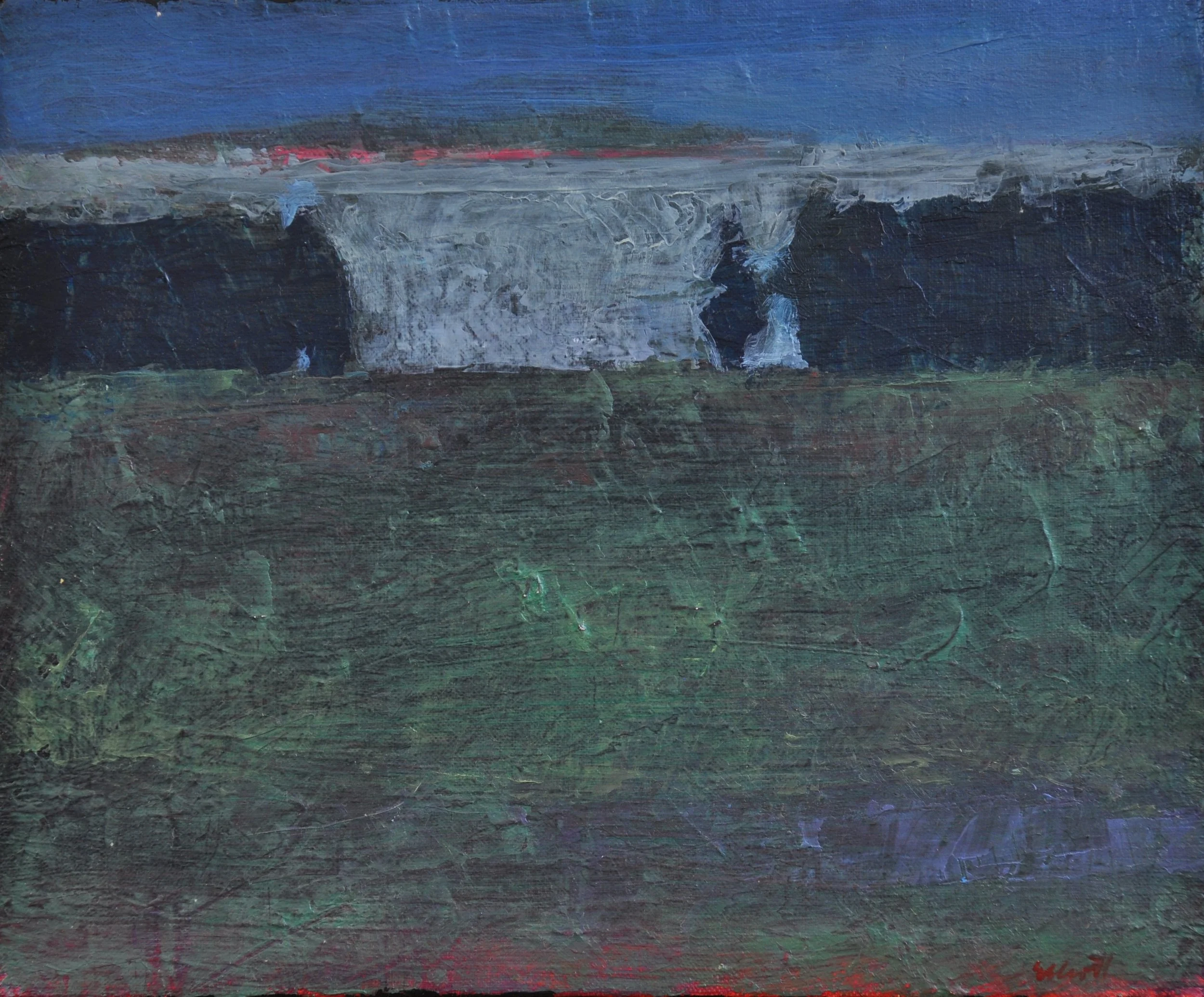 Island Across the Bay 12 x 10 $425