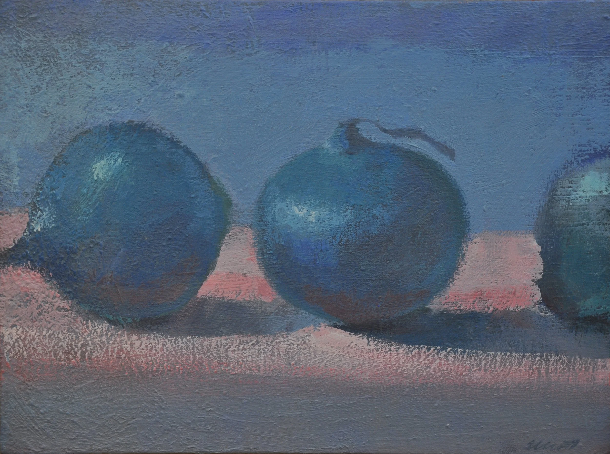 Blue Onion 16 x 12 $500