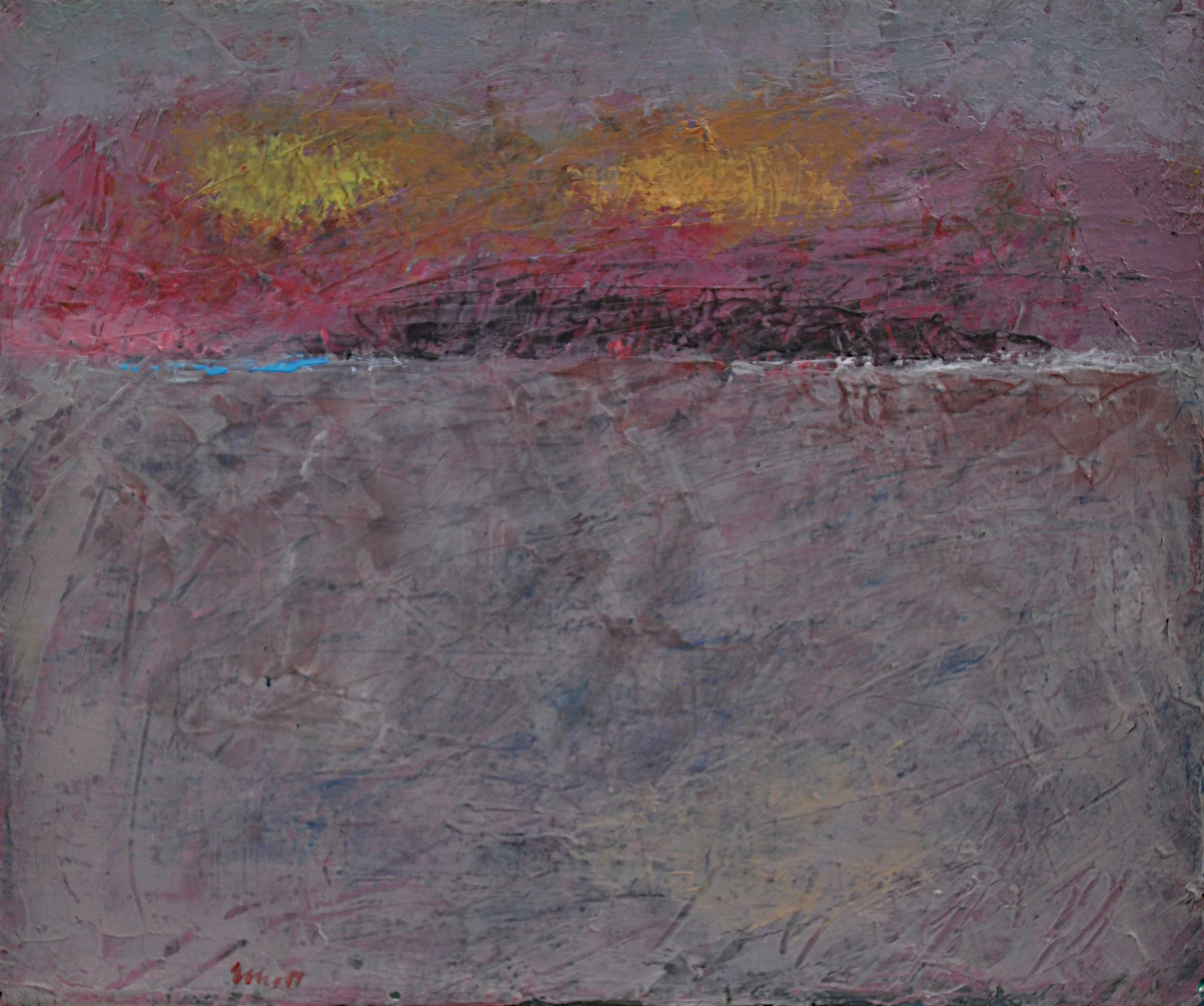 Approaching the Island 12 x 10 $425