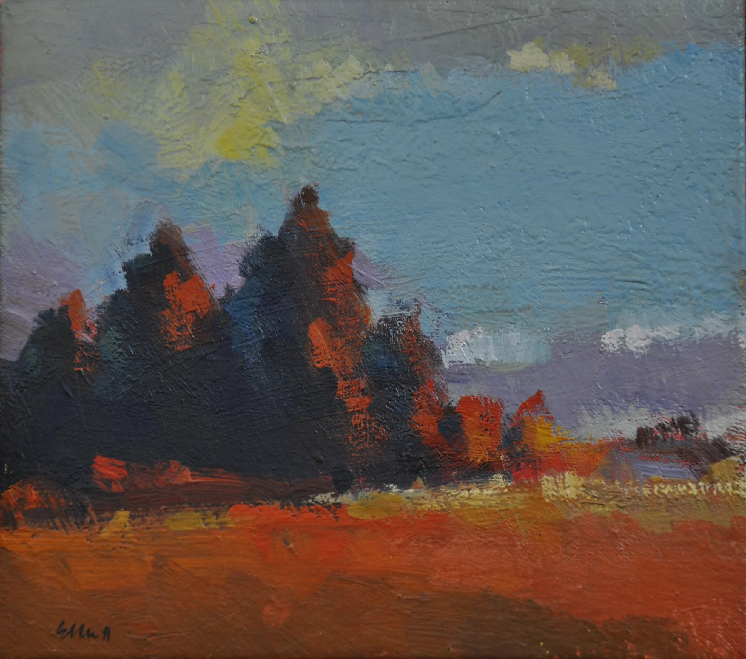 Golden Afternoon 9 x 8 $375
