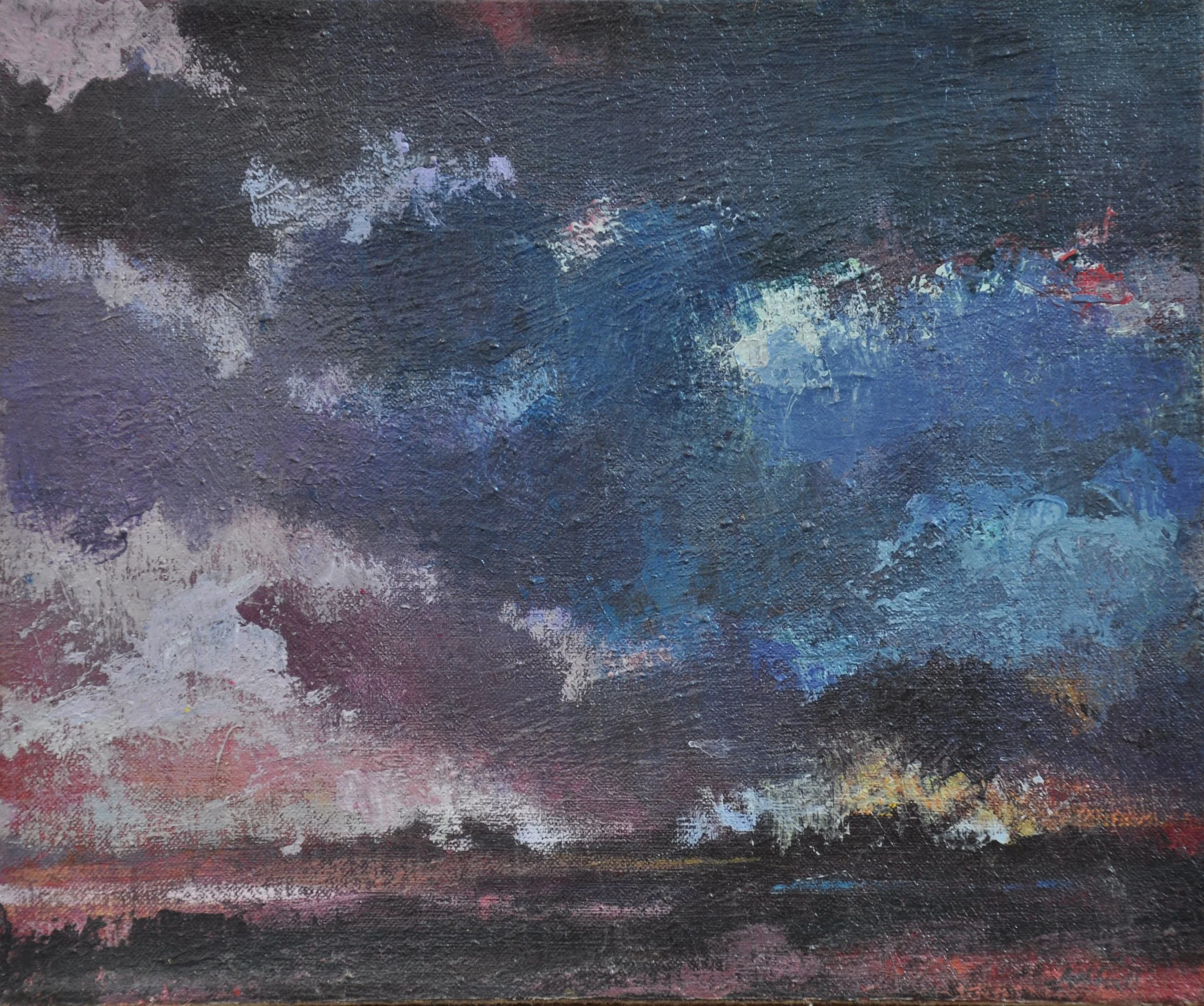 Storm Clouds 12 x 10 $425