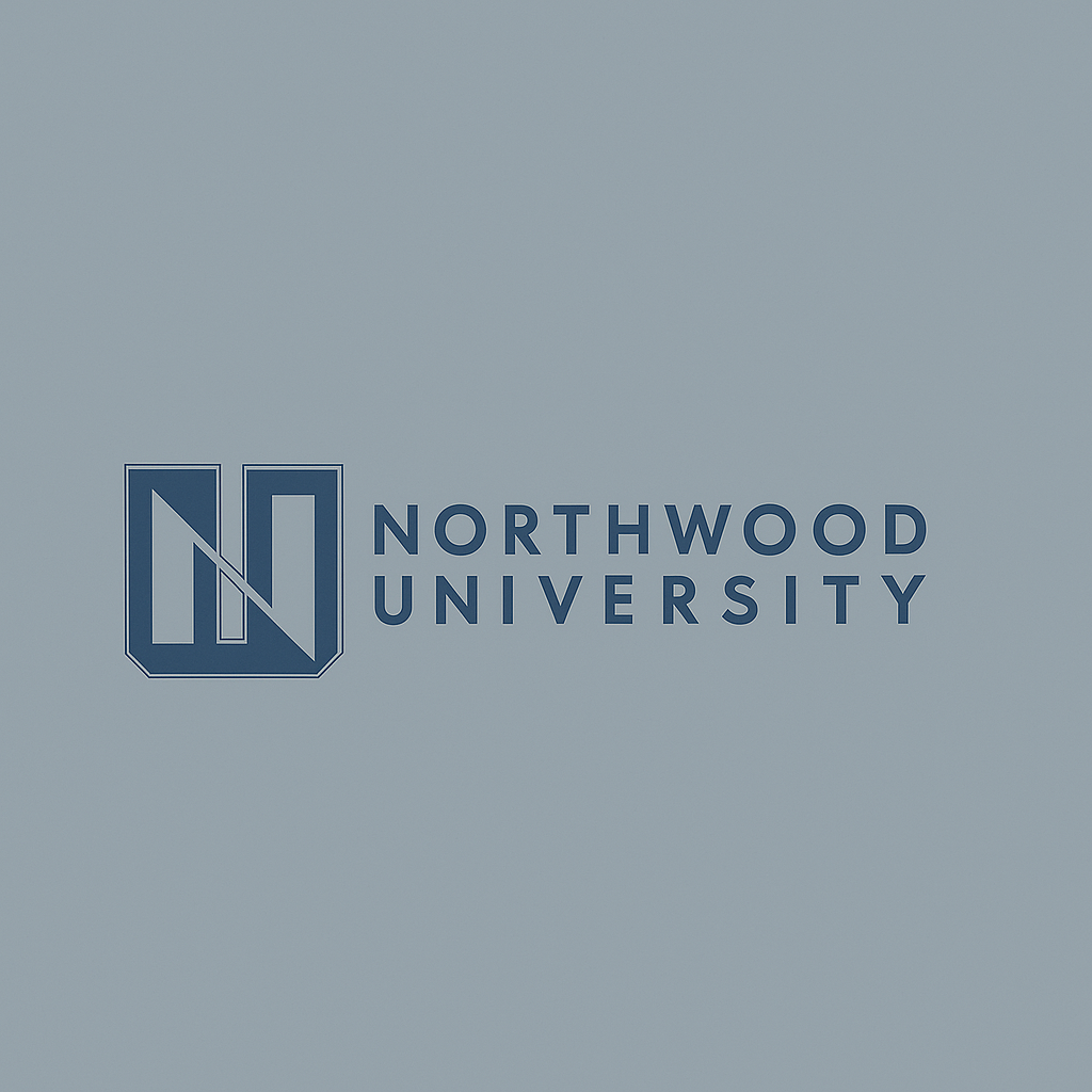 Logo of Northwood University featuring a stylized 'N' and the full university name.