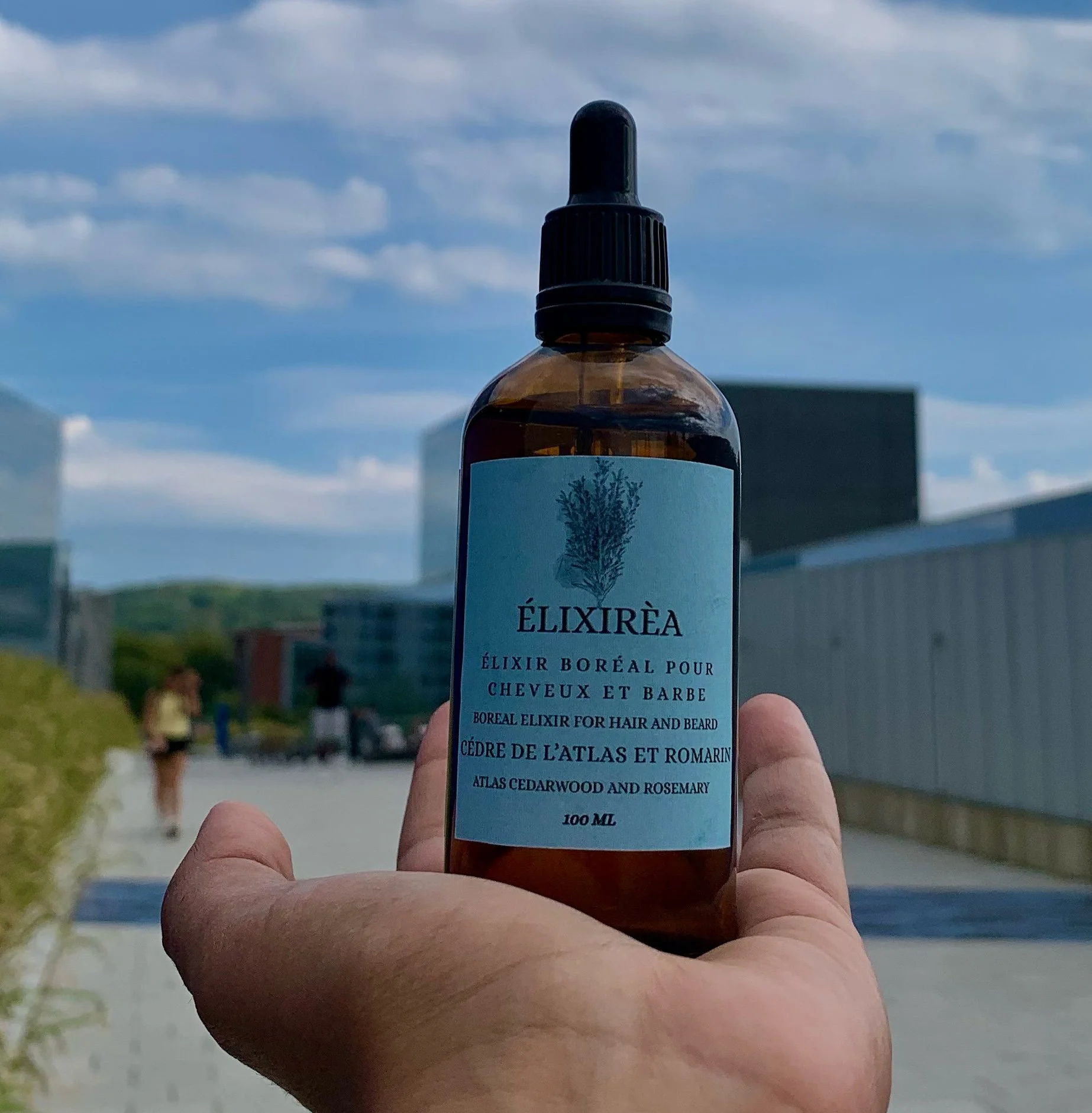 Élixir Boréal pour cheveux et barbe