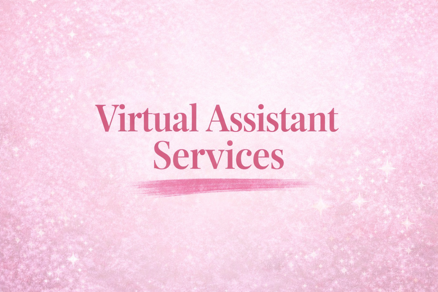 Virtual Assistant Services/ Build Custom Package