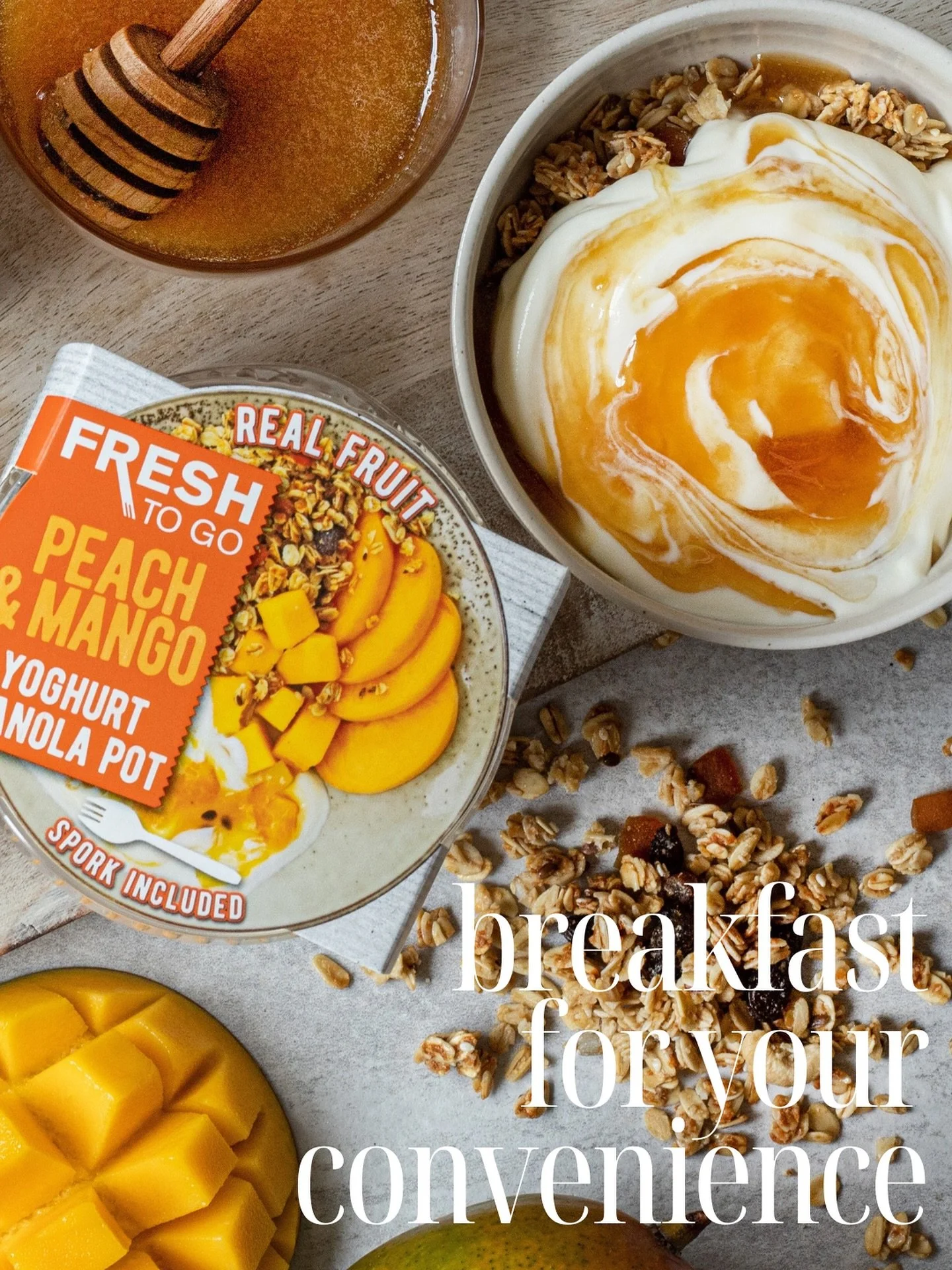 On the run? Our yoghurt pots have your back. Check them out today at selected supermarkets New Zealand wide. 🥭🍑

#freshtogonz #freshtogo #newzealand #healthy #healthyconvenience #foodie #newzealandsupermarkets #balancedmeals