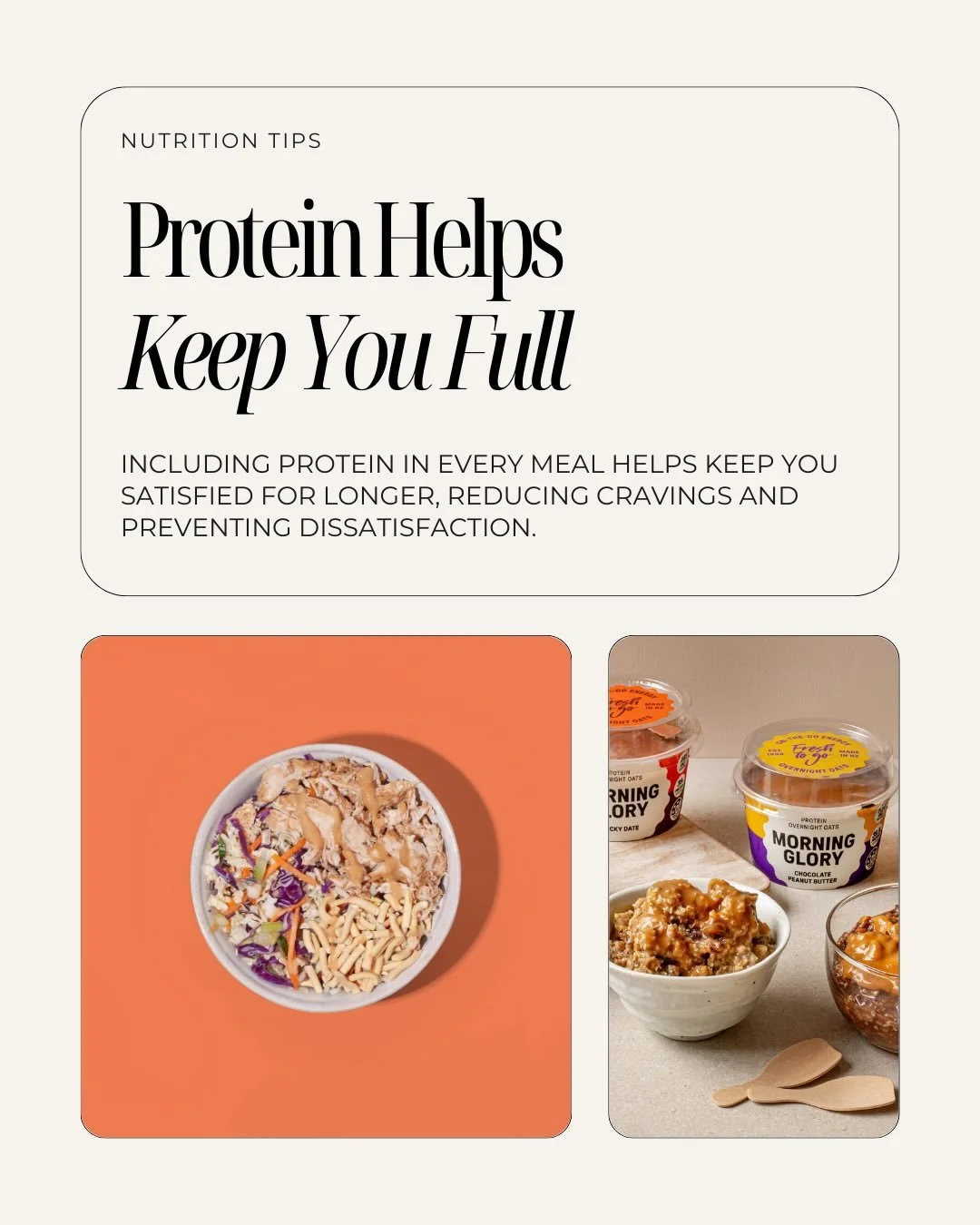 We love protein, just as much as we love you. What&rsquo;s your go-to Fresh To Go protein pick?