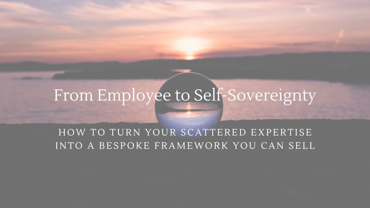 How Sensitive Introverts Turn Scattered Skills Into Premium Frameworks