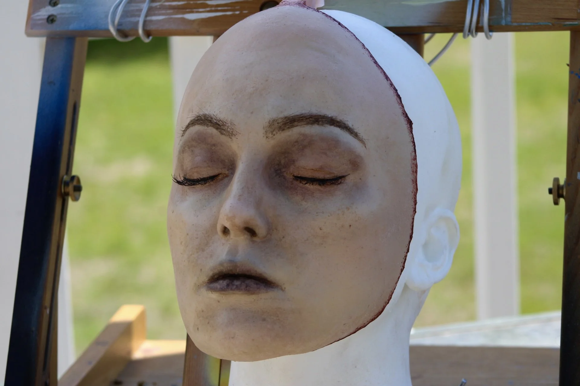 Film Prop- Silicone corpse face/mask