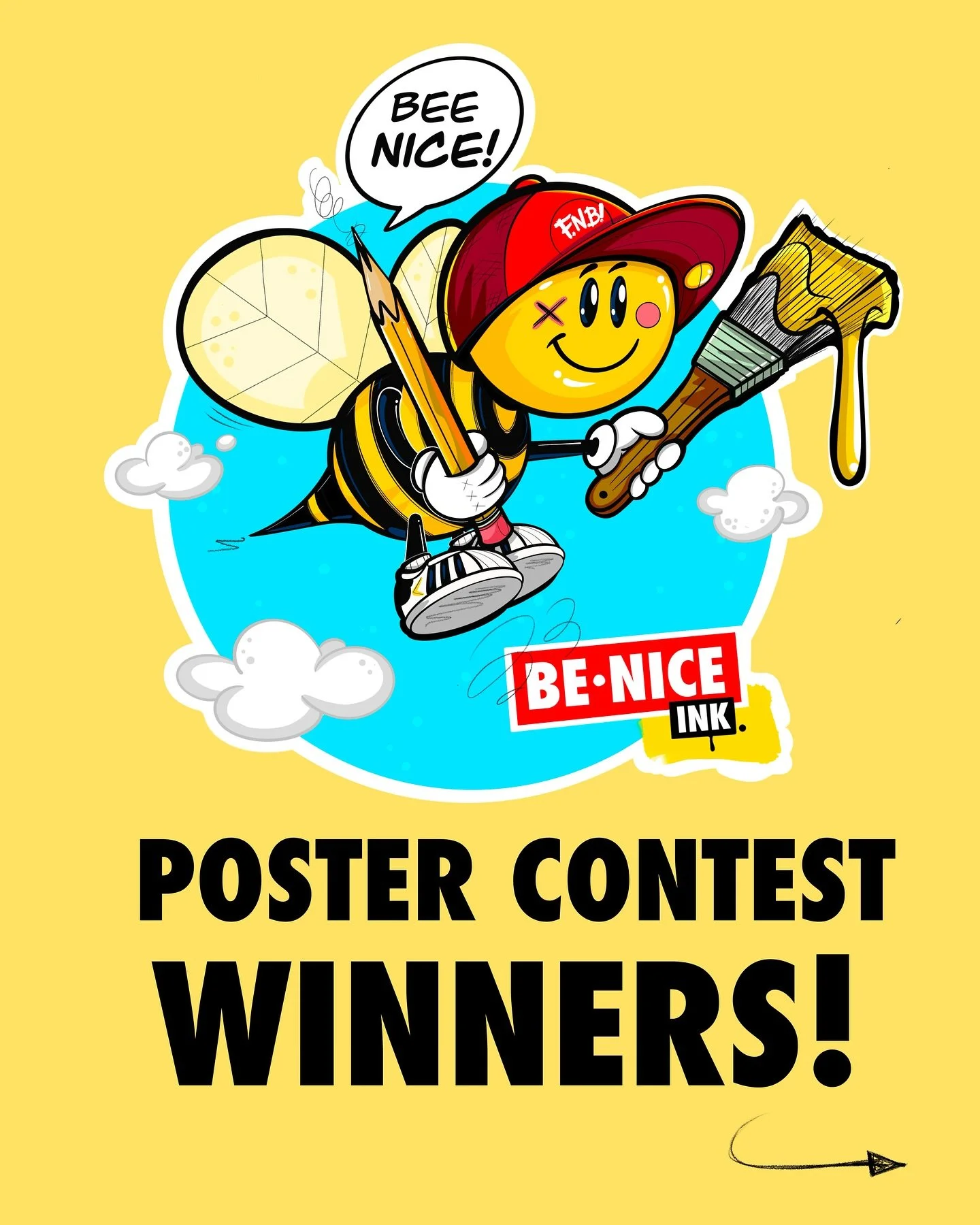 How cool are these kids?! 🐝
Check out the Bee Nice poster contest winners!

The students at F.N. Brown are sparking creativity and spreading positivity.

From Kindergarten to 4th grade, they created amazing art filled with positive messages&mdash;an