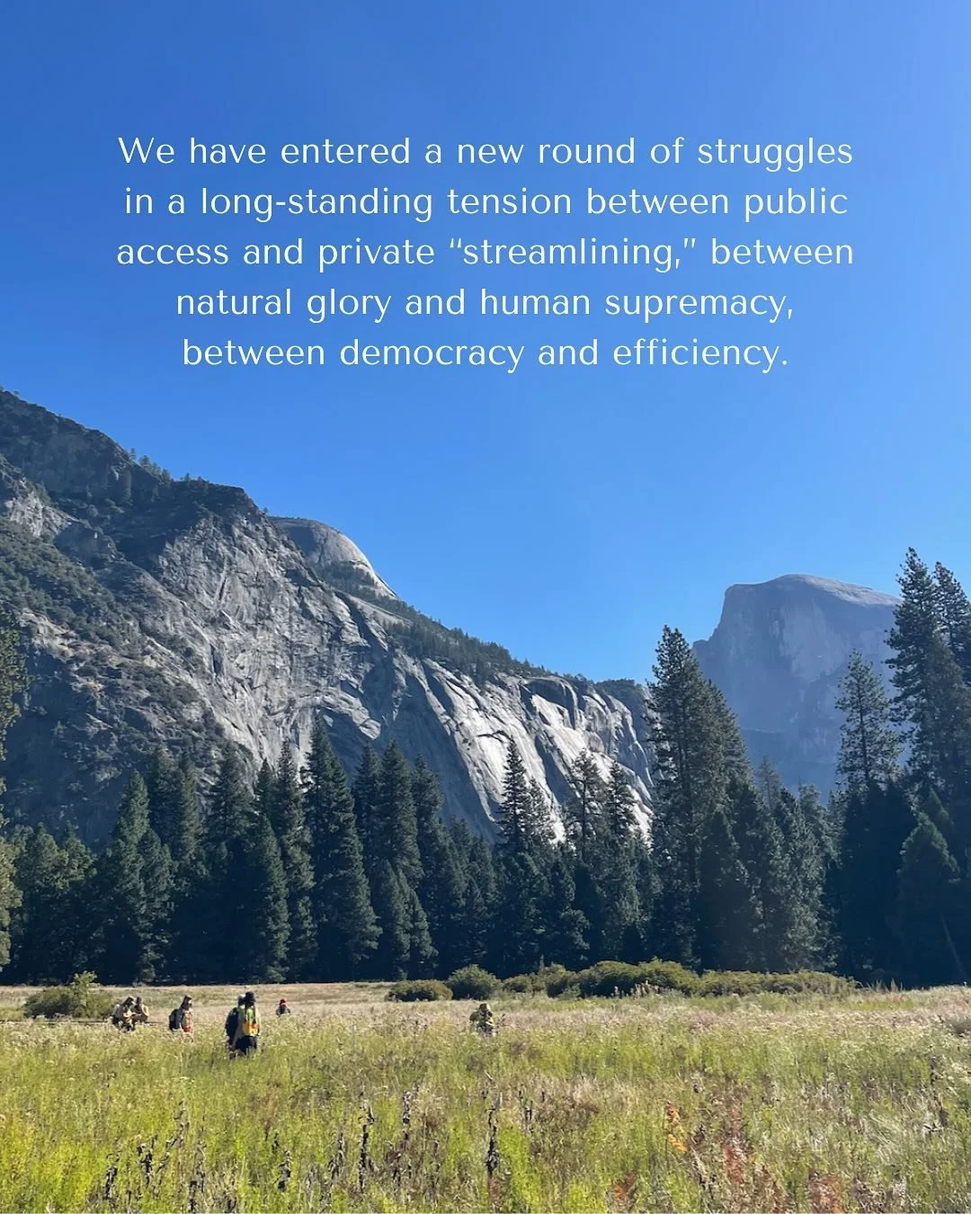 On the same week Americans are called to celebrate and enjoy our National Parks for free, we also learned that DOGE has taken full control of the Dept of Interior. It&rsquo;s a sobering reminder that our public lands have always been a precarious exp