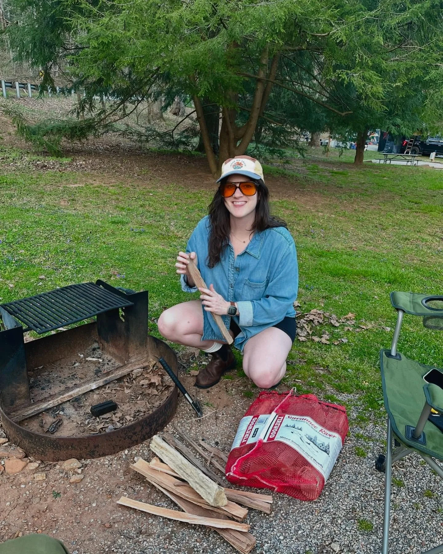 rainy weekend escape up to north Georgia for some mountain laurels and fire sliders ☔️