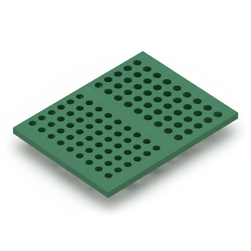 G10 High Density Feedthrough Plate