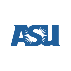 blue asu logo