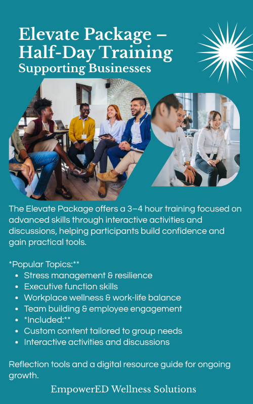 Elevate Package – Half-Day Training