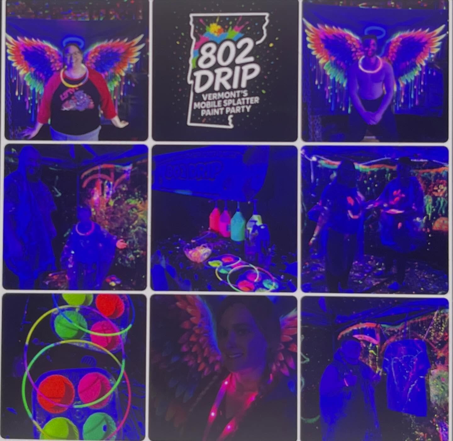 Another amazing, colorful glow party at Lift VT ✨
We&rsquo;re so excited for all the upcoming events with 802 Drip and bringing bright, glow-filled fun all across Vermont.

Check out our website for more info: 802dripvt.com  #vermont #splatterpaint #
