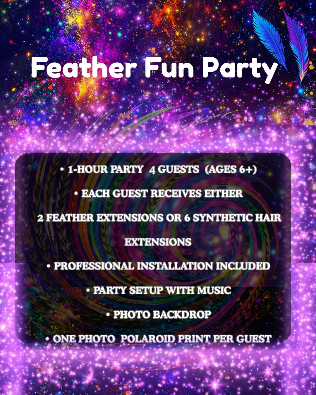 Feather Fun Party