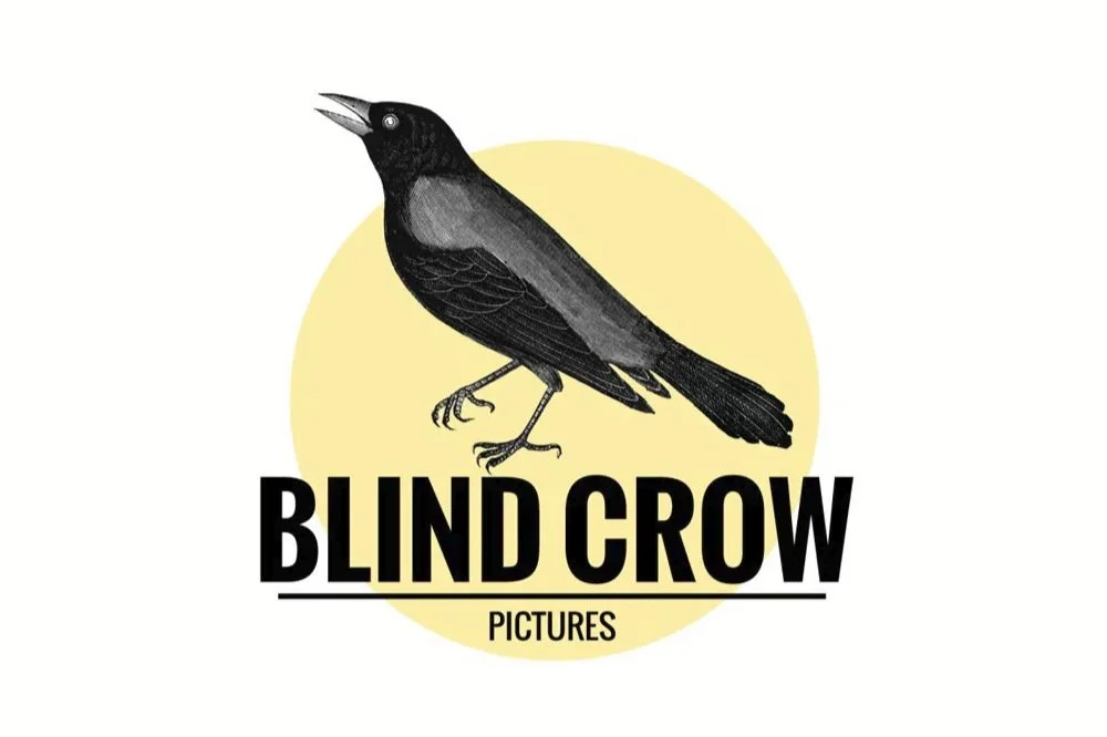 The logo for film company Blind Crow Pictures
