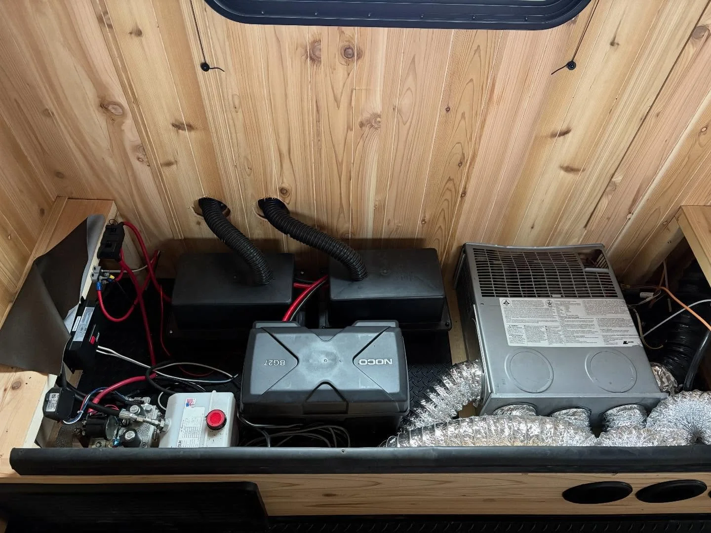 3 brand new batteries for the Grey Wolf to ensure we don&rsquo;t run out of power. Thanks to @firstfilterbattery for the batteries and a special thanks to a good friend Andrew Lutz for the professional installation.
We have lots of available dates fo