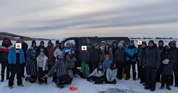 Last week Fisher Outfitters was invited to spend the day on Blackstrap with the ScienceTrek Grade 8 class from Saskatoon. It was a blast watching these kids enjoying their time on the ice even though the fish were not cooperating. We built a fire and