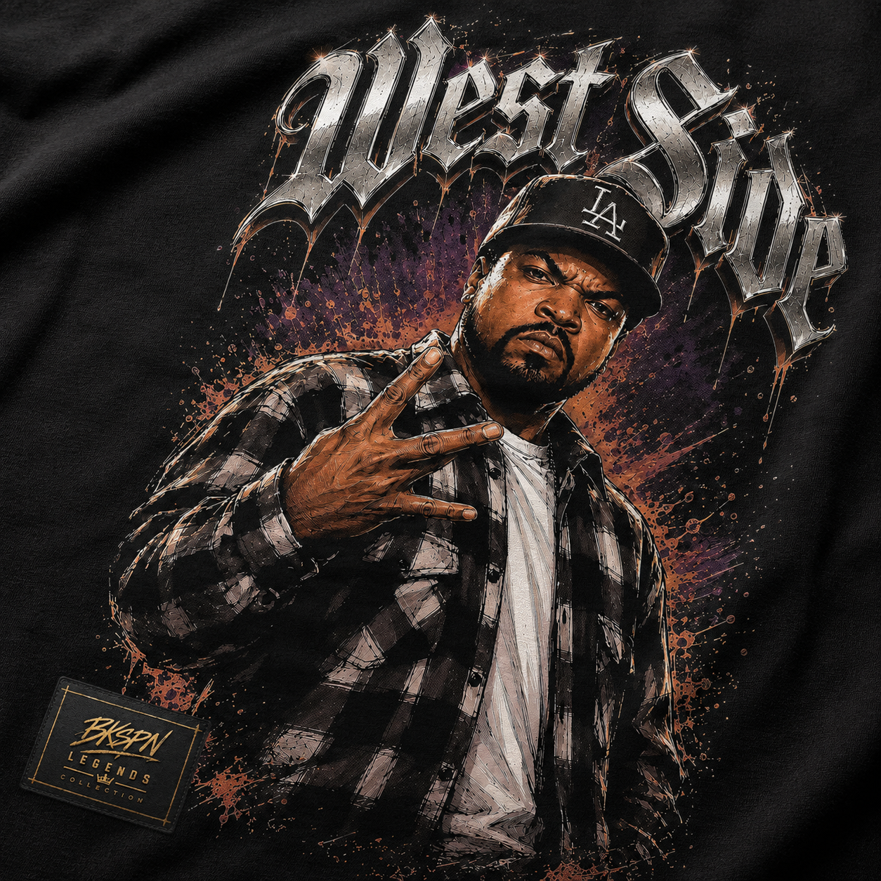 LEGENDS: West Side T-Shirt in Black (Unisex)