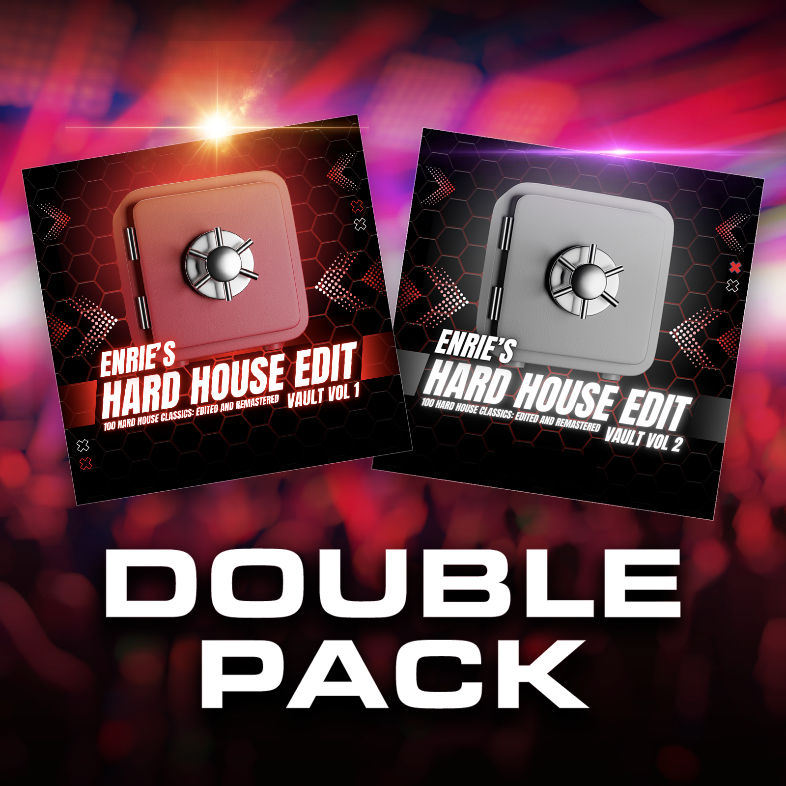 Hard House Edit Pack Bundle – Volume 1 + Volume 2 (200 Tracks) PRE-SALE