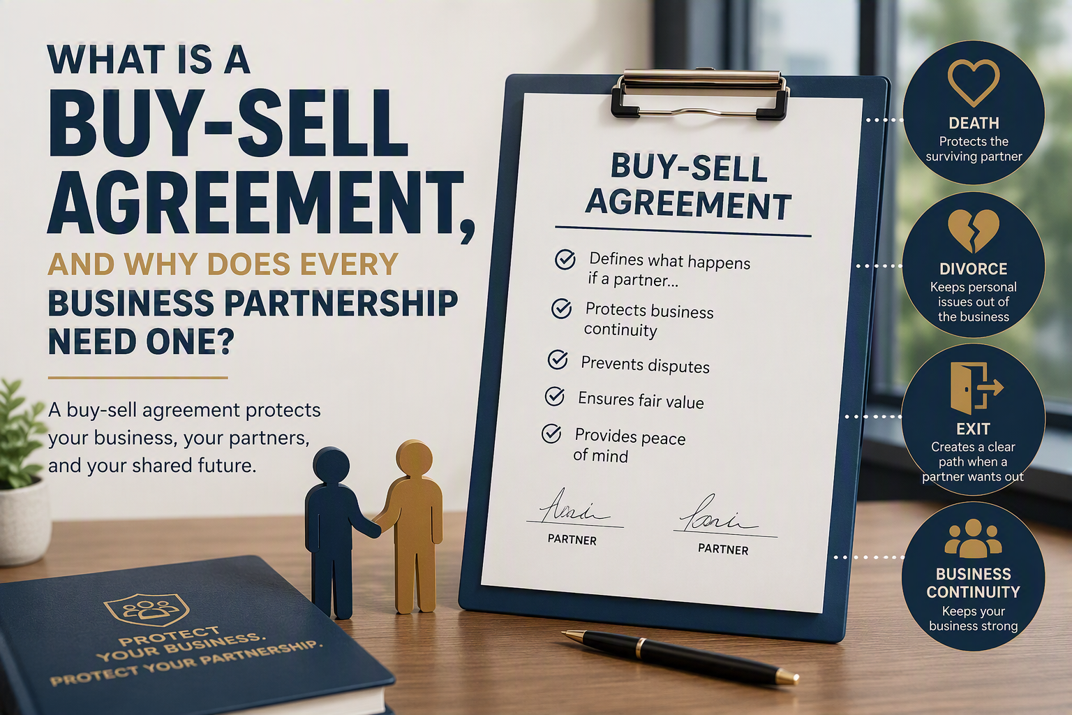 What Is a Buy-Sell Agreement, and Why Does Every Business Partnership Need One?