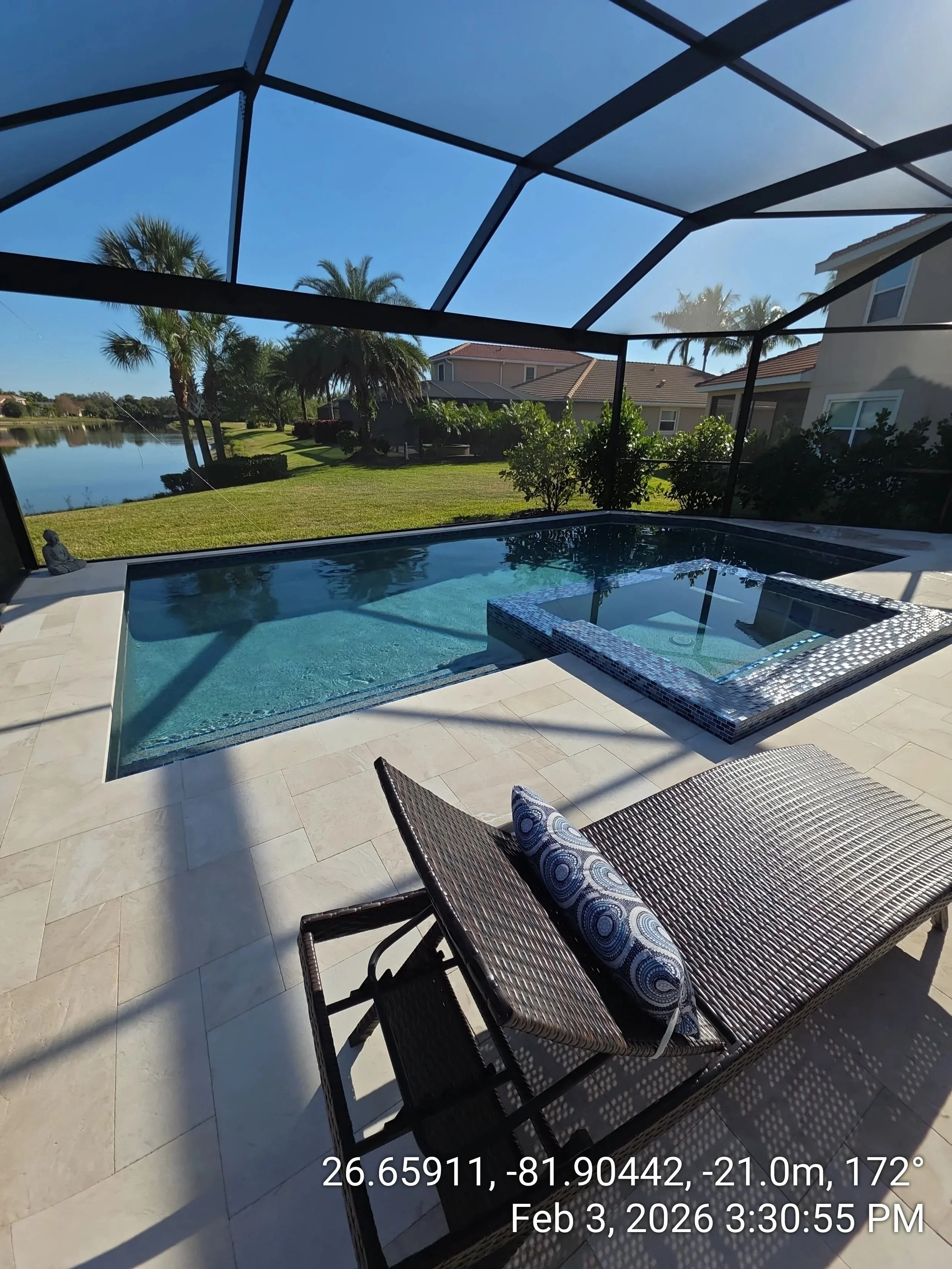 A Perfect Florida Pool Day in Cape Coral