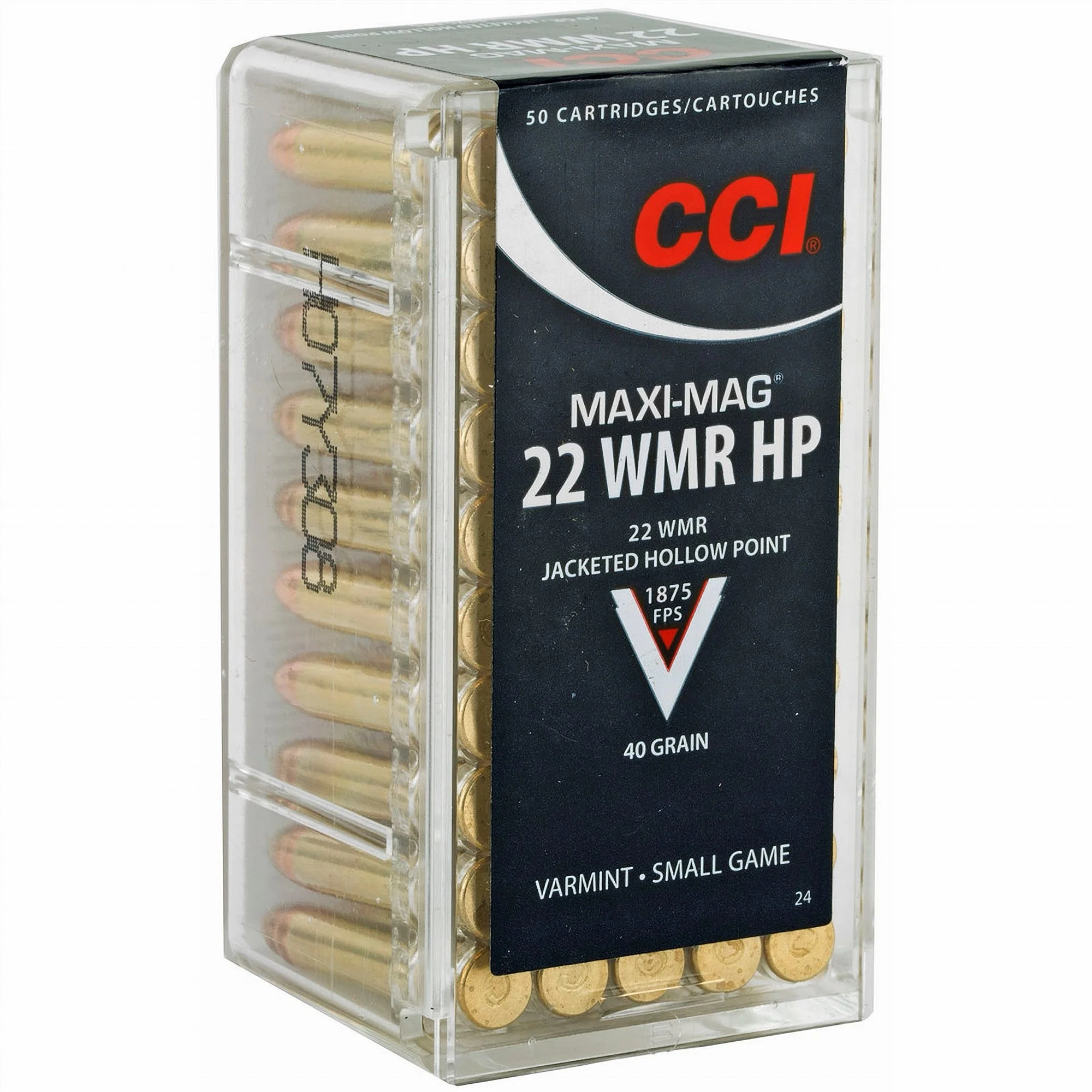 CCI Maxi-Mag .22 WMR (.22 Mag) 40gr JHP