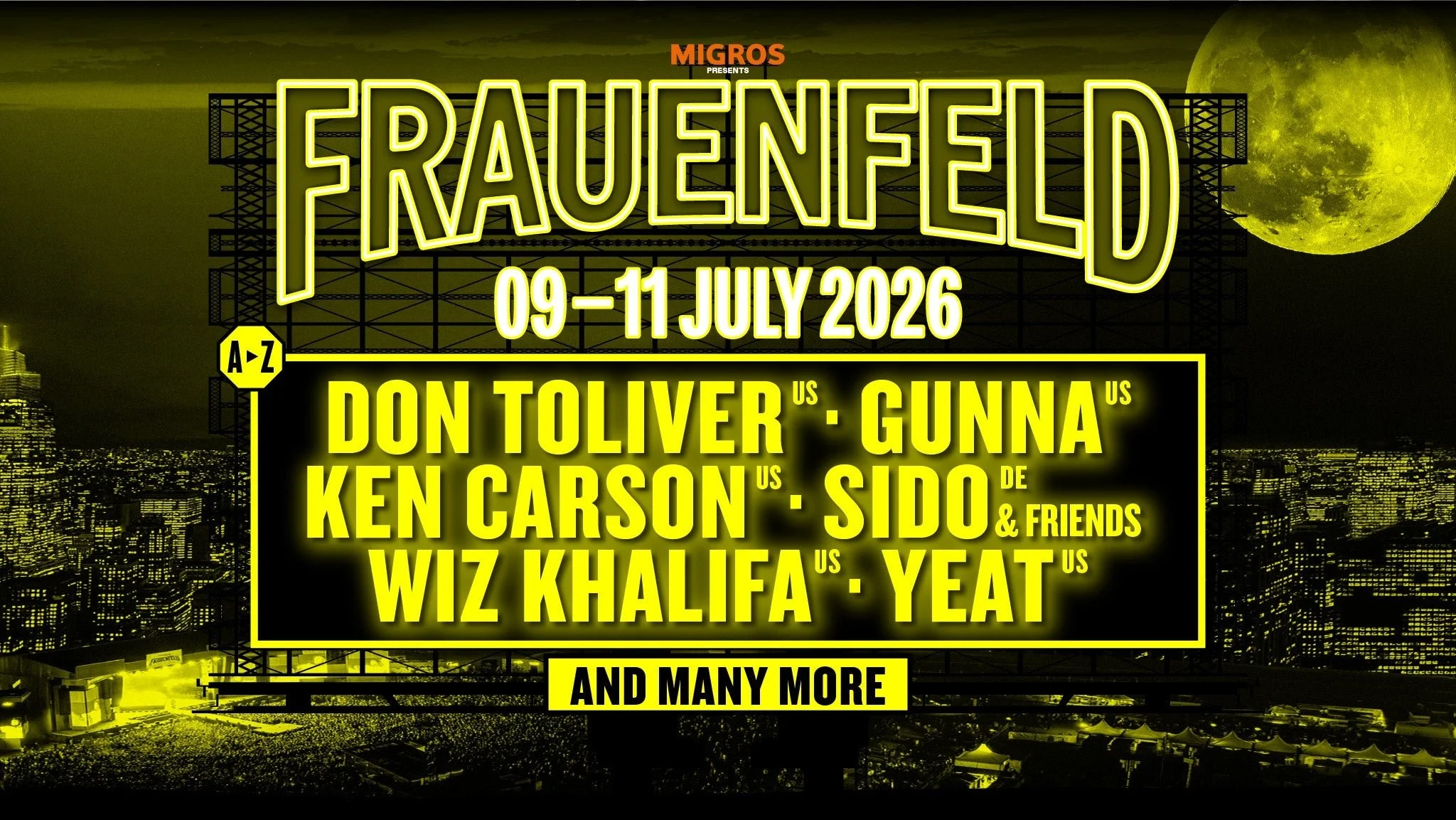Openair Frauenfeld Switzerland 2026