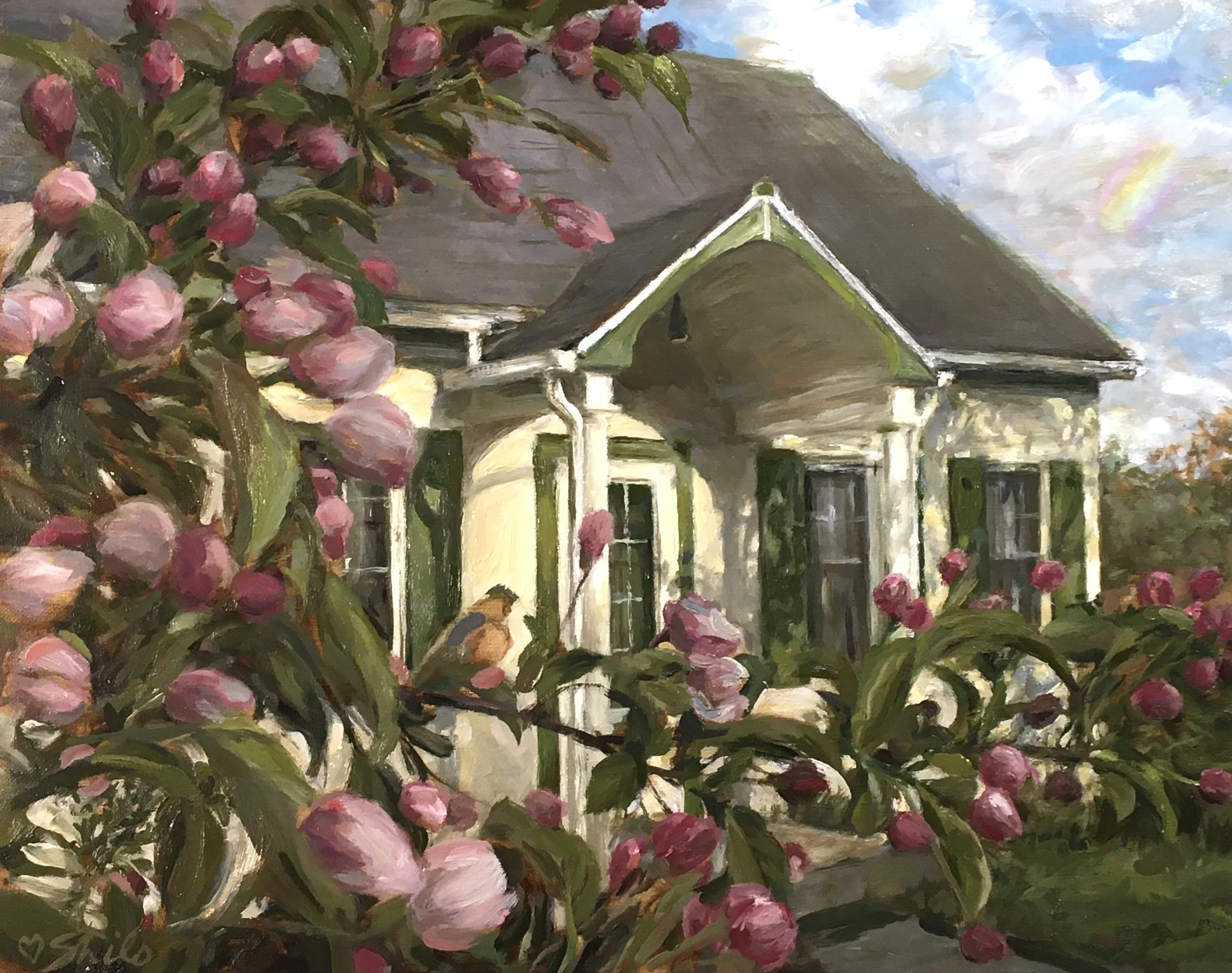 shilo banks painting titled our hours