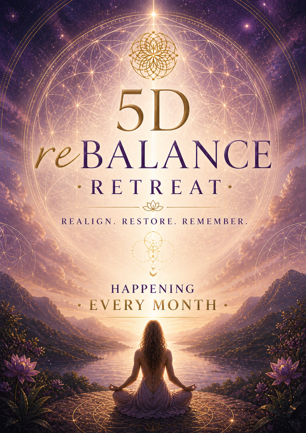5D reBalance Retreat: Happening Every Month!